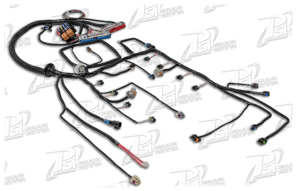 Psi Conversion Gen Iii Ls (24X) Drive-By-Wire *8 Pin Throttle* 4L60/80E Standalone Harness 1
