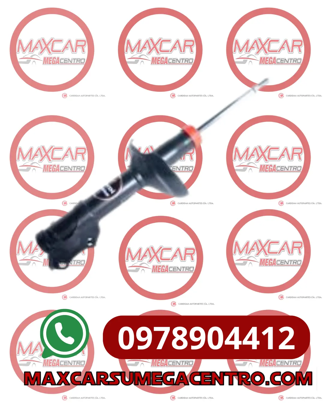 A.34527G Amortiguador Del Corven Vw Polo Clasico 95-01 Gas 1