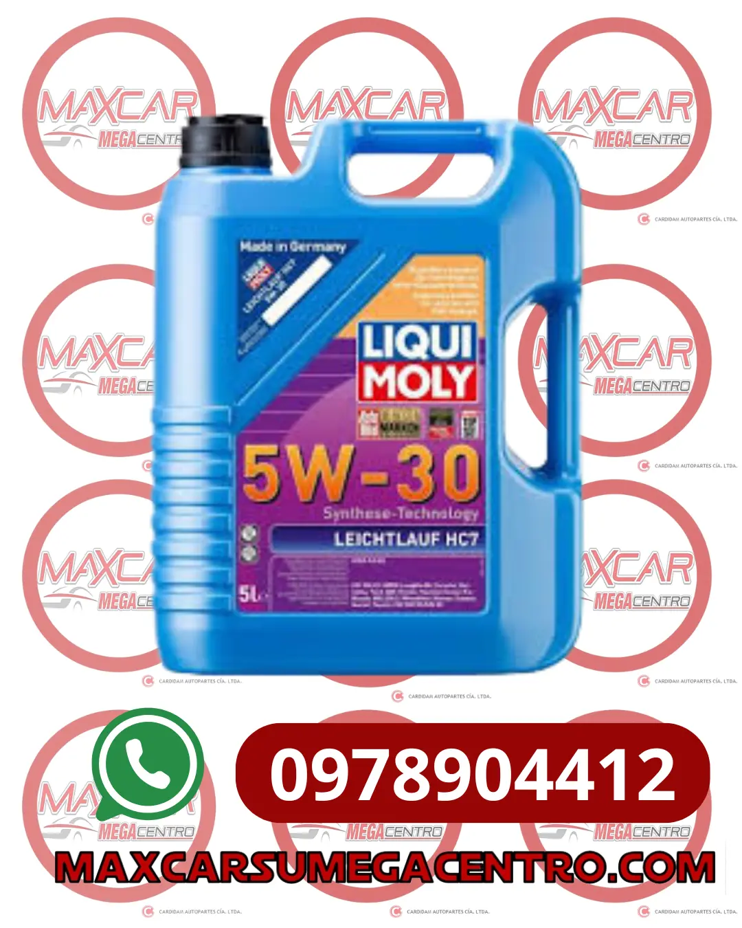Lm.8542 Liqui Moly Galon Lv Leichtlauf Hc7 5W30 5L 1