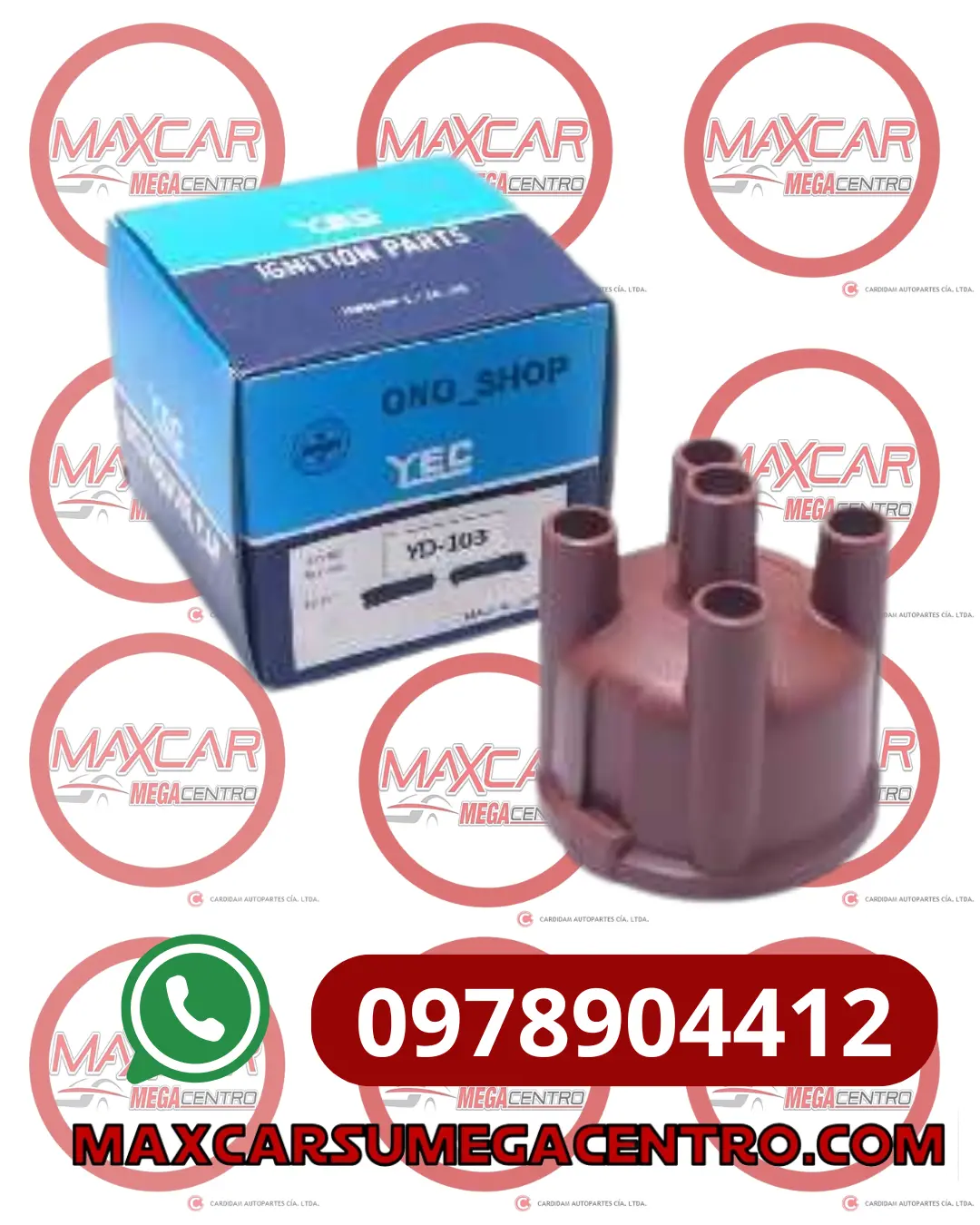 Td.Yd103 Tapa Distribucion Yec Toyota Hilux -78 (Dc-86) 19101-21011 1