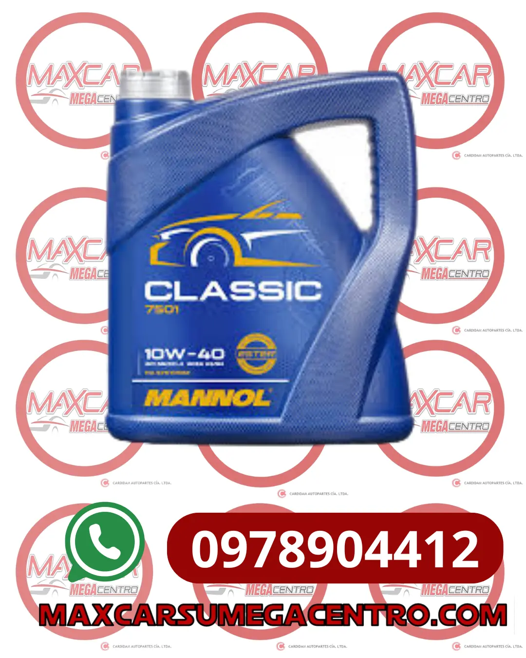 L.10W40 Mannol Classic Galon 7501 1