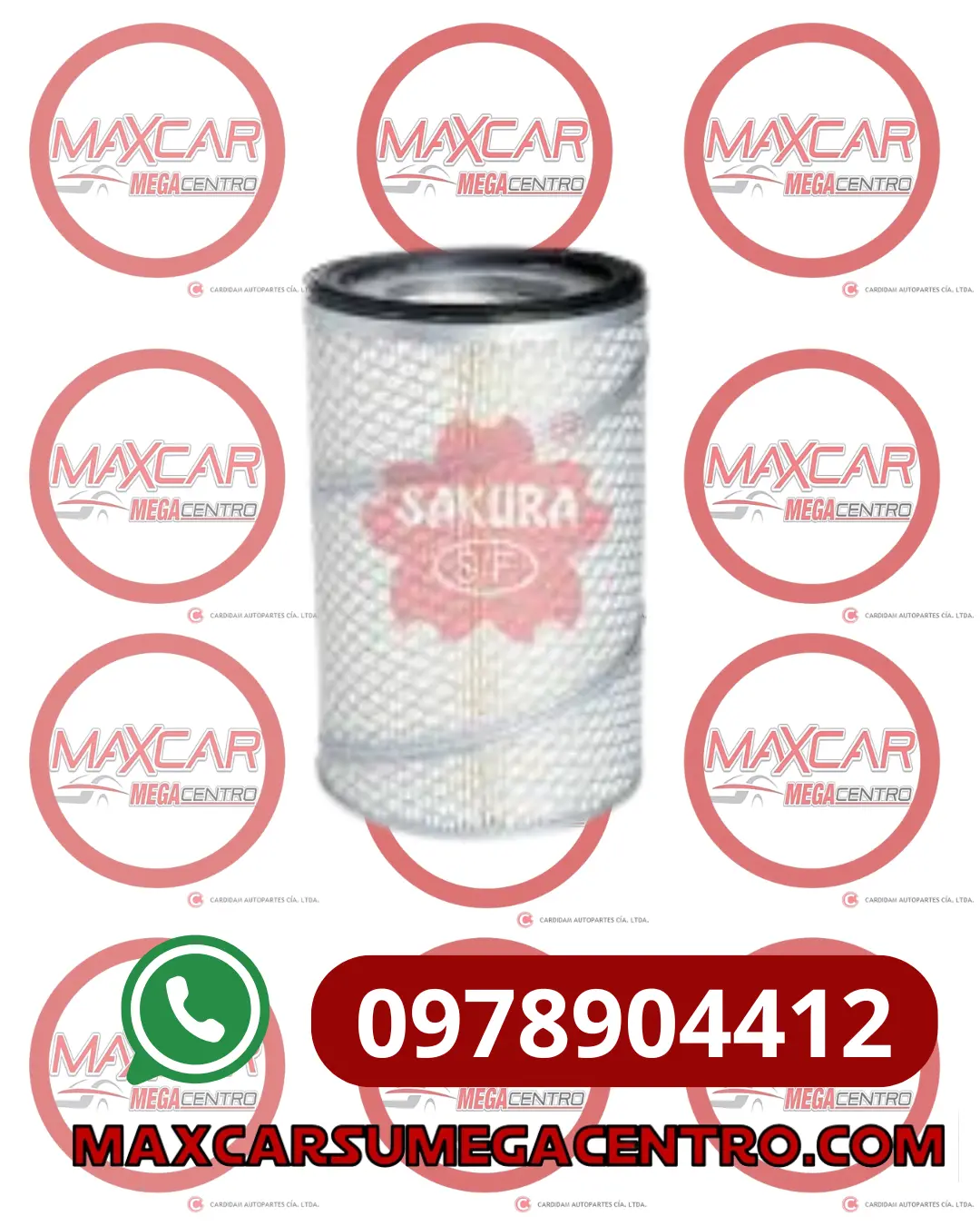 F.A1505 Filtro Aire Sakura Ud Trucks Cabstar Chev Tld 3.3 K3500 1