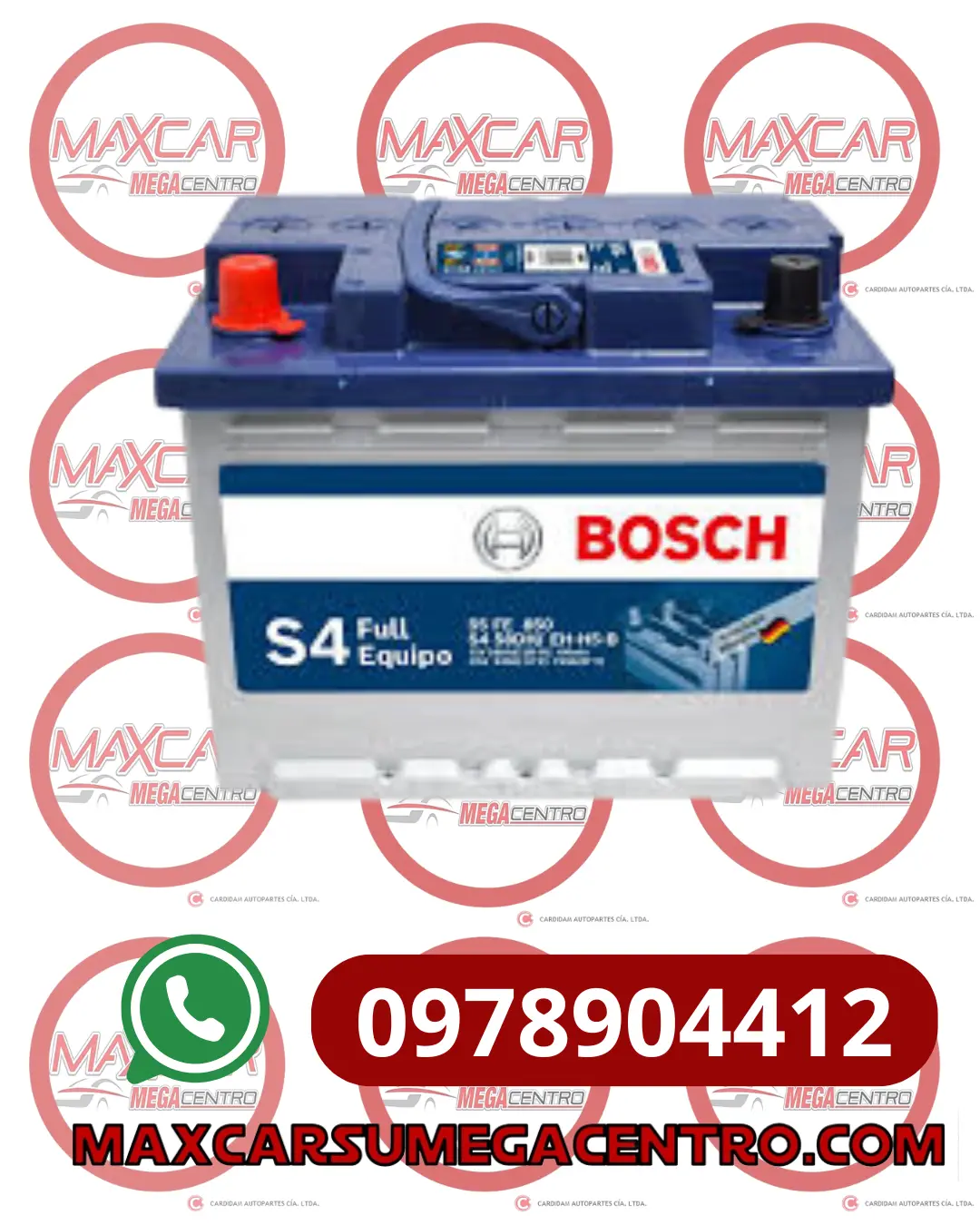 Bat.55Feis4 Bateria Bosch (605526) 1