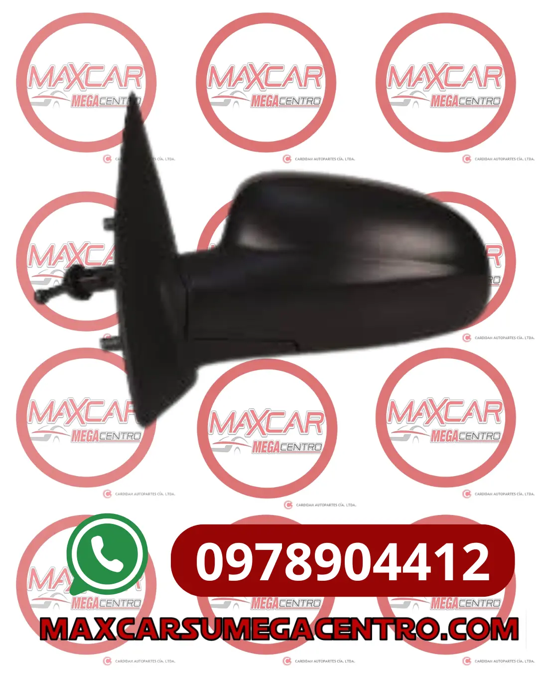 Esp.96394980 Espejo Ext Manual Krc Aveo 05- Chevytaxi 05- Aveo Family 05- Lh (Hq45007l) 1