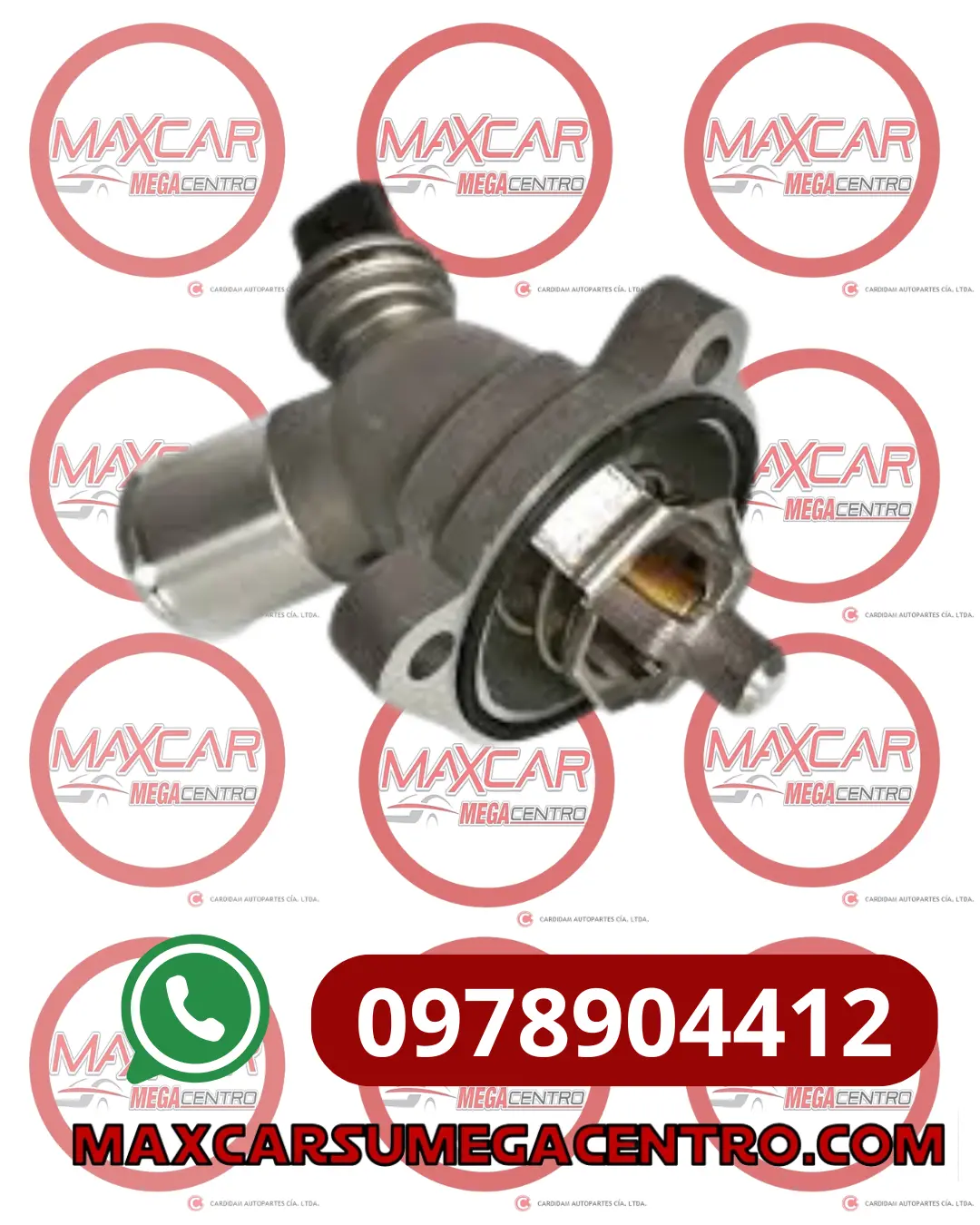 Ter.96988257 Termostato Completo Acdelco 19281532 Spark Gt 1.0 1.2 1