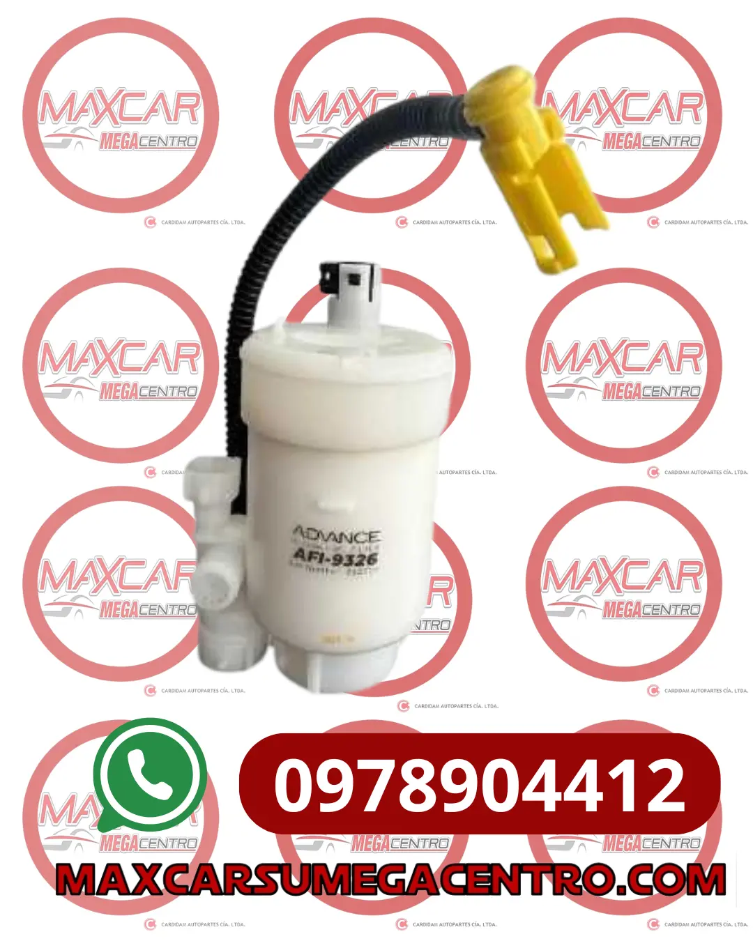 F.Afi9326 Filtro Combustible Advance Cerato 1.6 Soul 1.6 17- 1