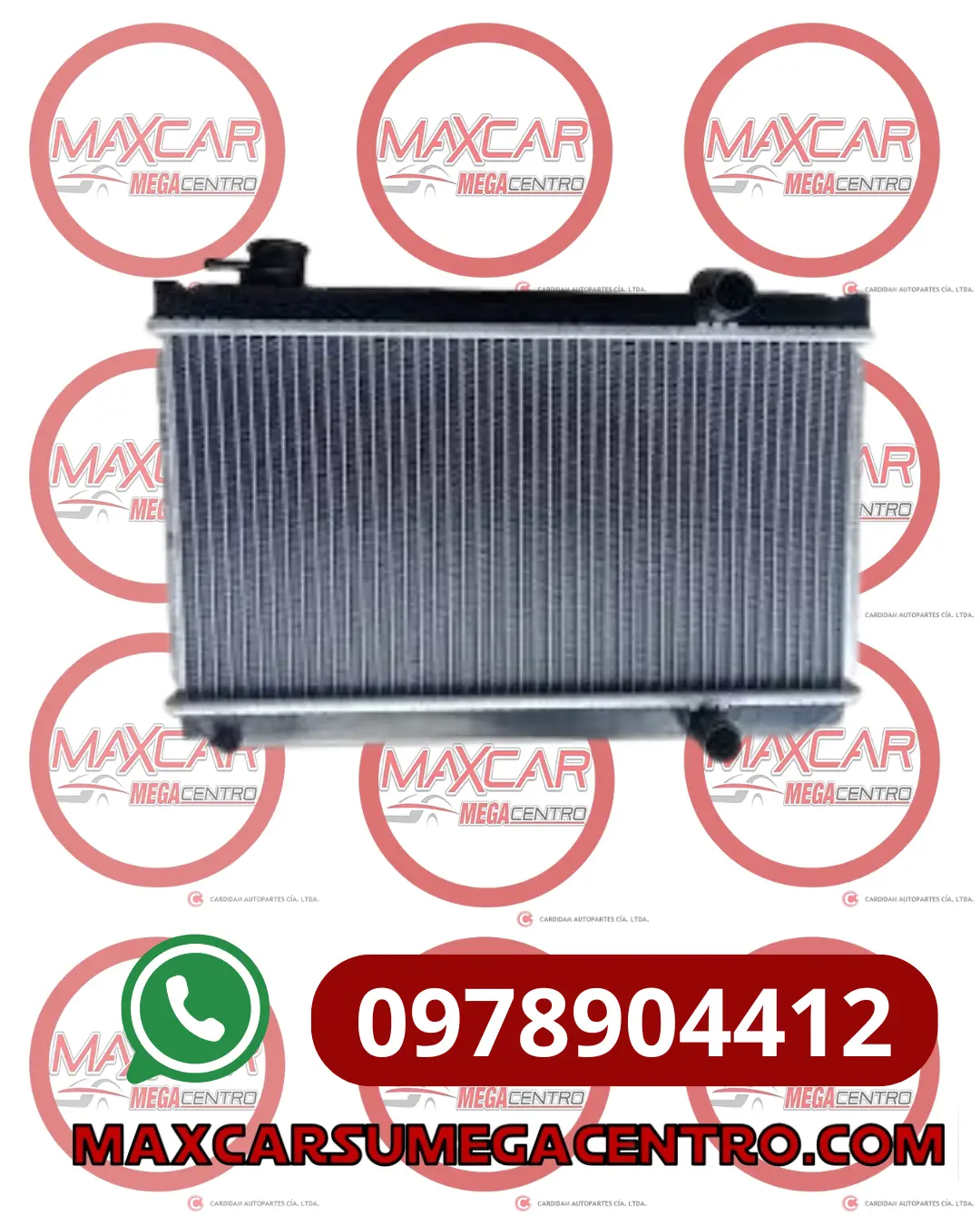 Rad.17700-85200 Radiador Allparts Super.Carry (245X458x26) 1