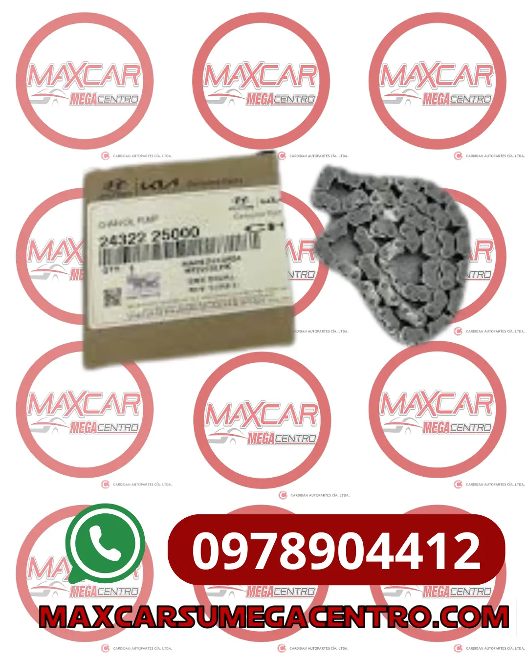 Cba.24322-25000 Cadena B/Aceite Mobis Tucson Ix35 Sportage R 11/- Santa.Fe 2.4 1