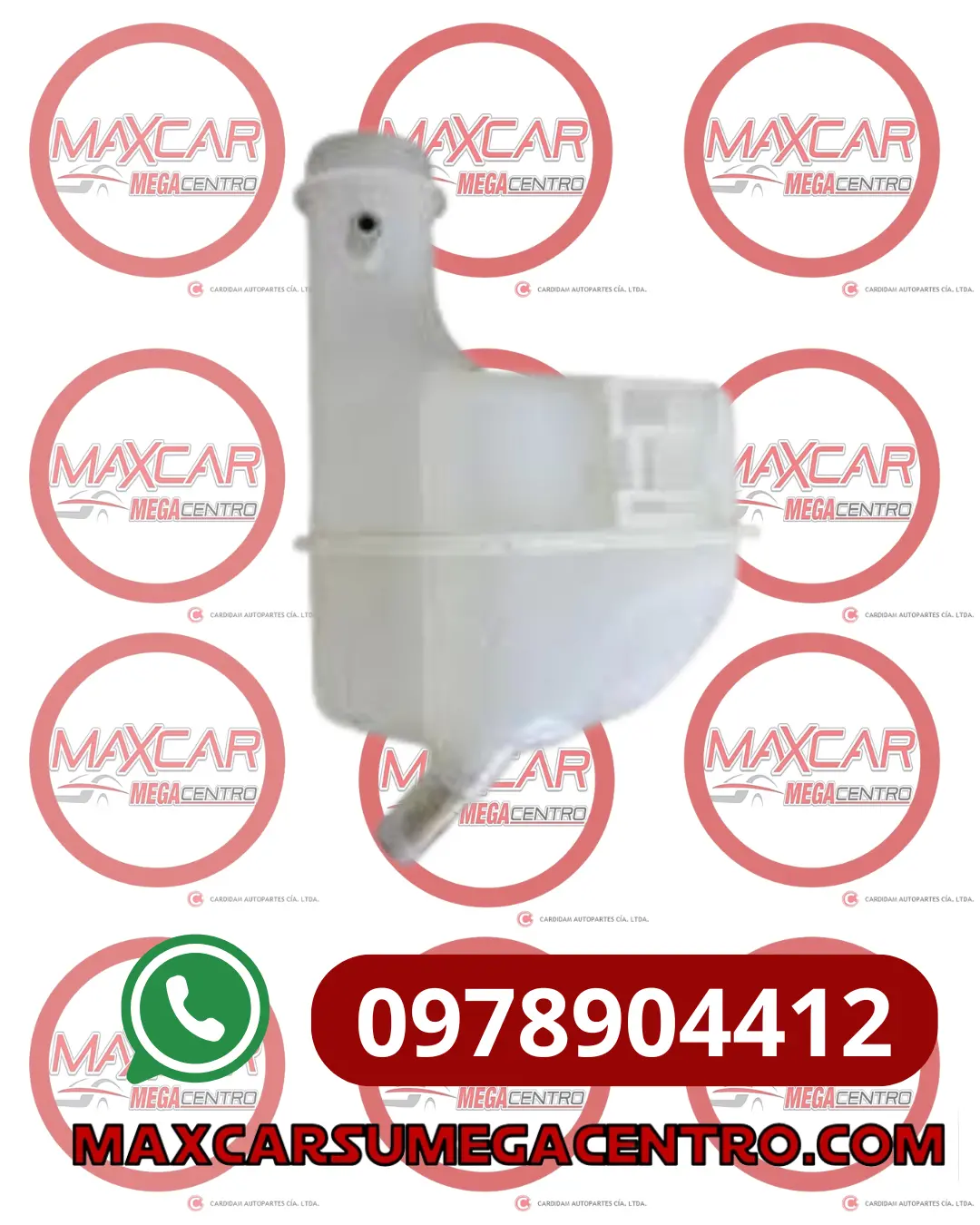 Res.96314169 Reservorio Radiador Gm S/Tapa Spark/Matiz 1