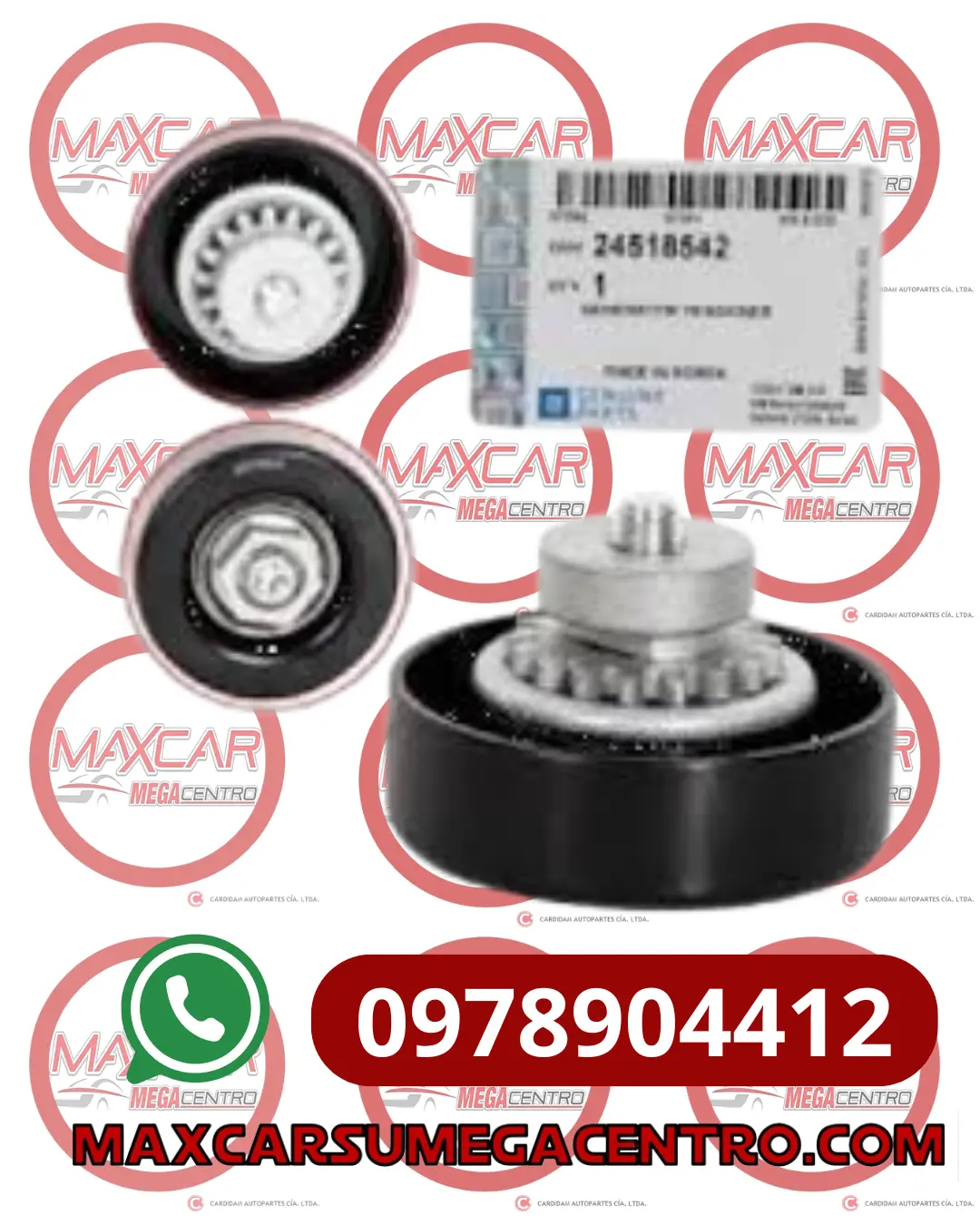 R.24518542 Polea Templadora Alt Disgranco Spark Gt 1.2/N200/N300 1