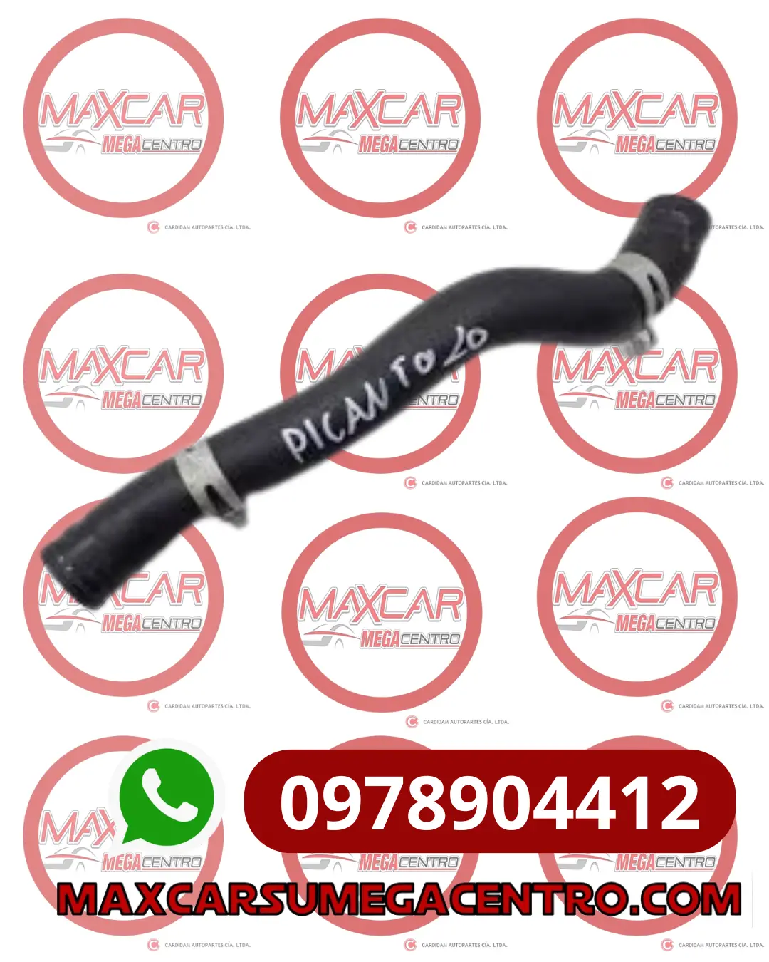 Man.25414-G6000 Manguera Radiador Sup Mobis Picanto R 17- 1