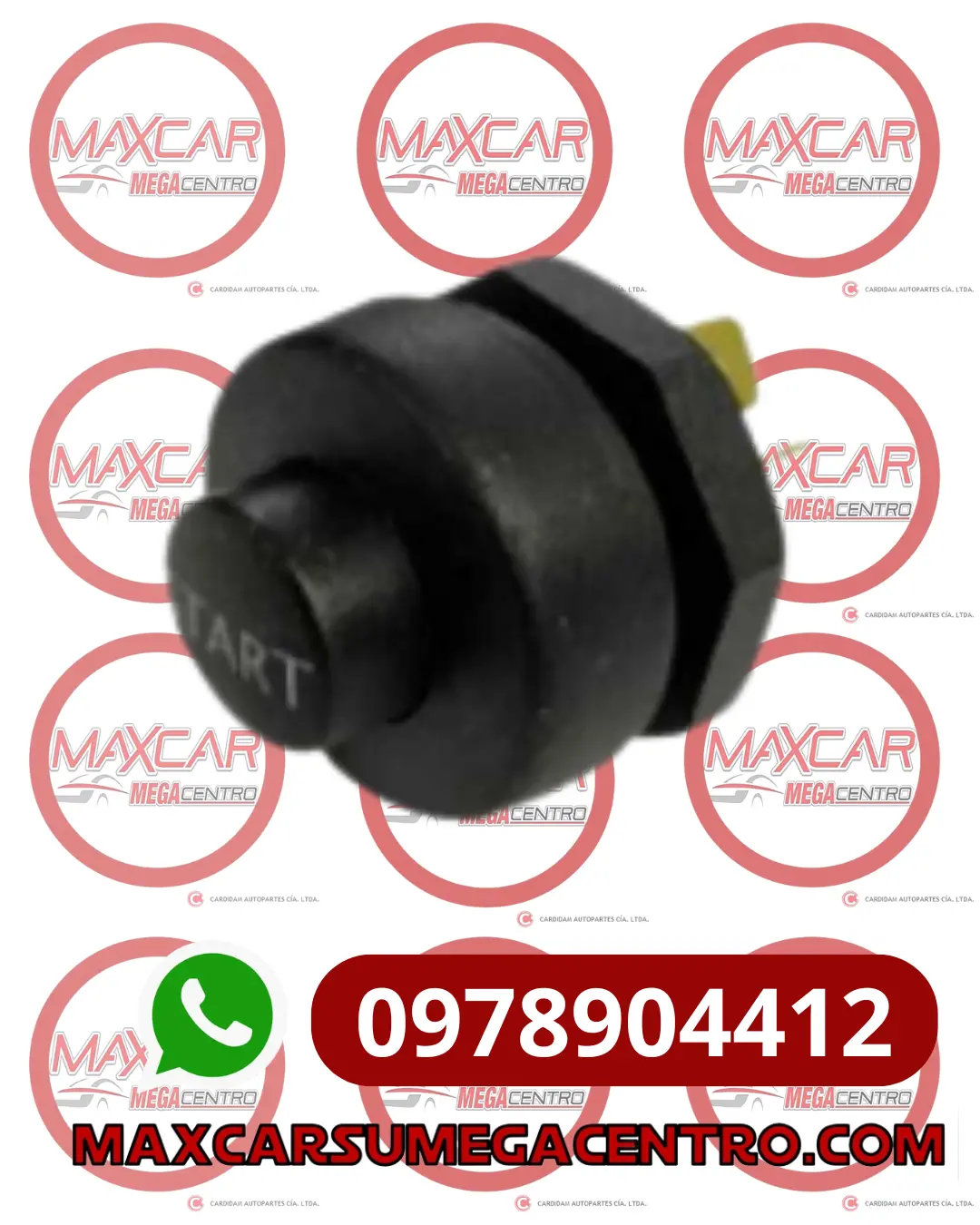 Sw.384 Switch Arranque Stark 10A Mercedes Fiat Toyota 1