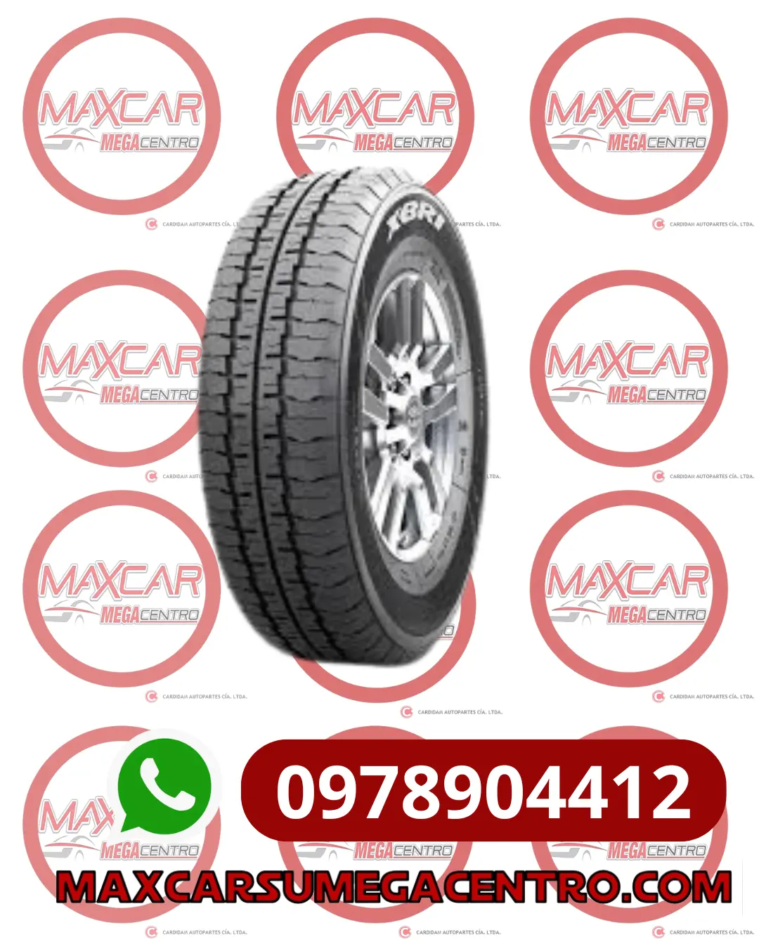 Ll195r15c Llanta Triangle 195R15c Tr645 8Pr  106 104S 1