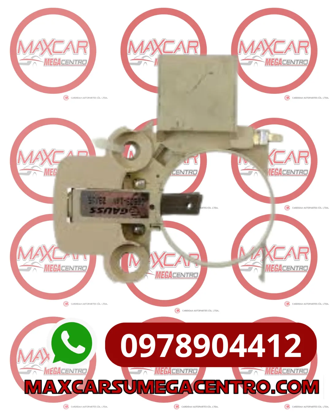 Reg.Ga809 Regulador Alternador Gaus Mitsubishi L300 Diesel Montero 12V 1