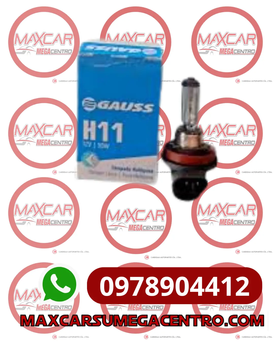 Far.H11 Halogeno Gaus 12V Gl23 1