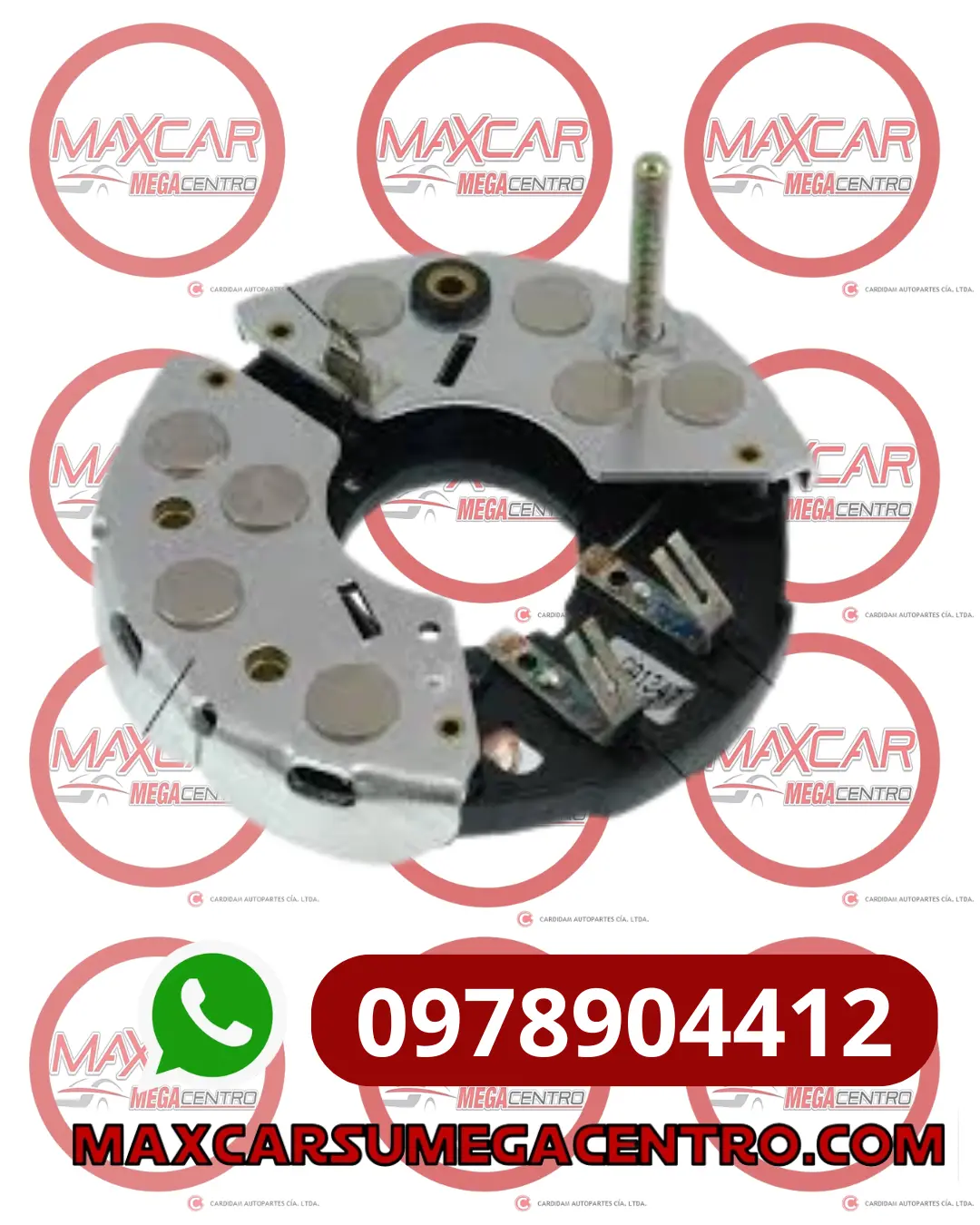 Rec.Ga1347 Rectificador Gauss Luv 2.2 Version Bosch 85Amp 1