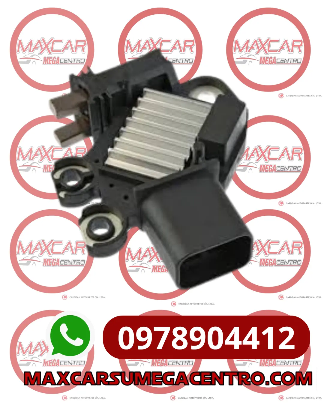 Reg.Ga950 Regulador Alternador Gauss Accent Veloster Cerato 12V (373702B250) 1
