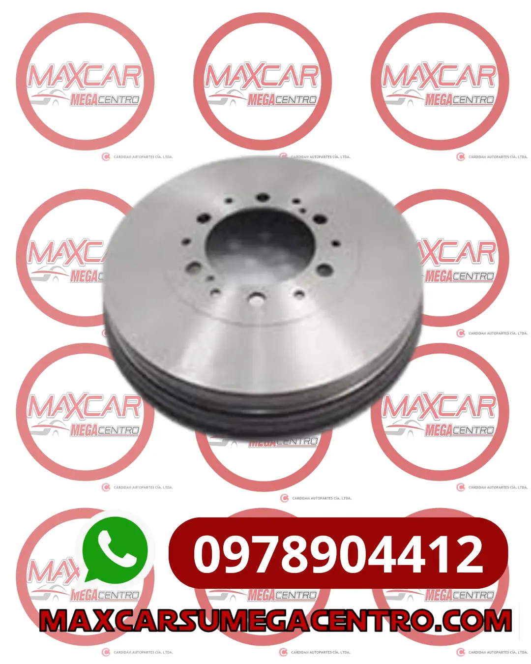 Tf.Hf480c Tambor Freno Hiper Hf480c Toy Hilux 2.5L Sw4 Turbo 05- Fortuner 2.7 4X4 13-20 1