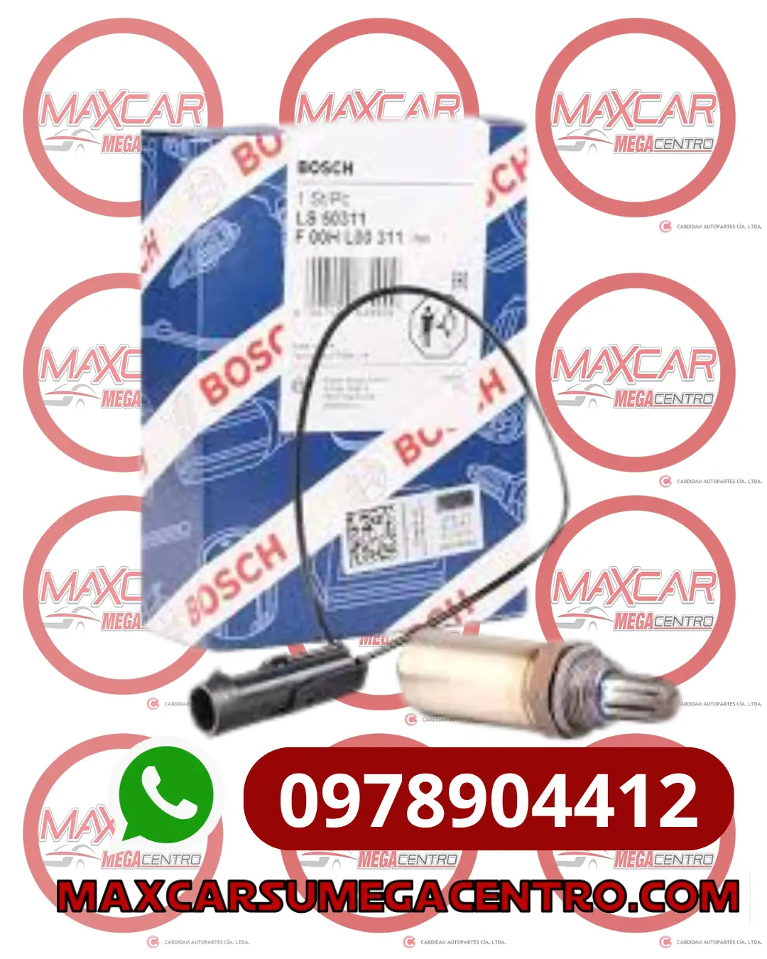Sox.F00hl00311 Sensor Oxigeno Bosch Alto Corsa 1.4 1.6 Dw Cielo Lanos 1C 1
