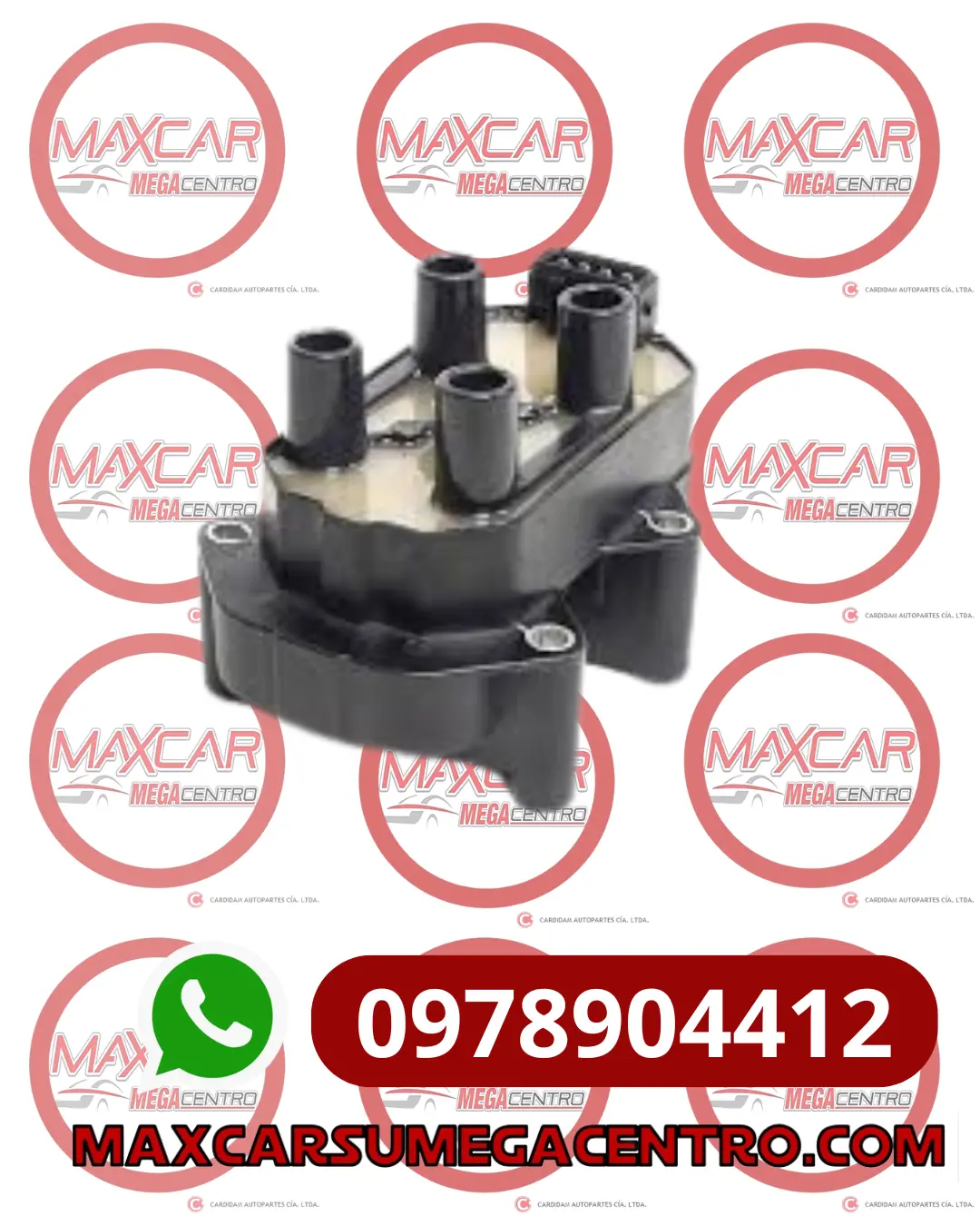 Bob.92099894 Bobina Encendido Necco Chery Qq6 Van Pass 1.3 A1 Tiggo 1.6 Geely Ck 1