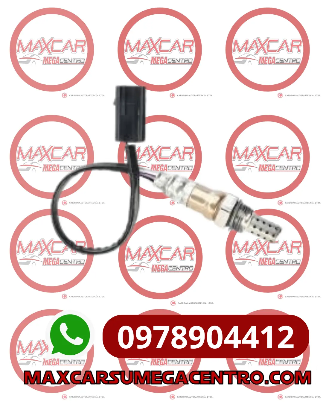 Sox.24104288 Sensor Oxigeno Kashima Sail 1.4 12-17 Ant Catalizador 4C 300Mm 1
