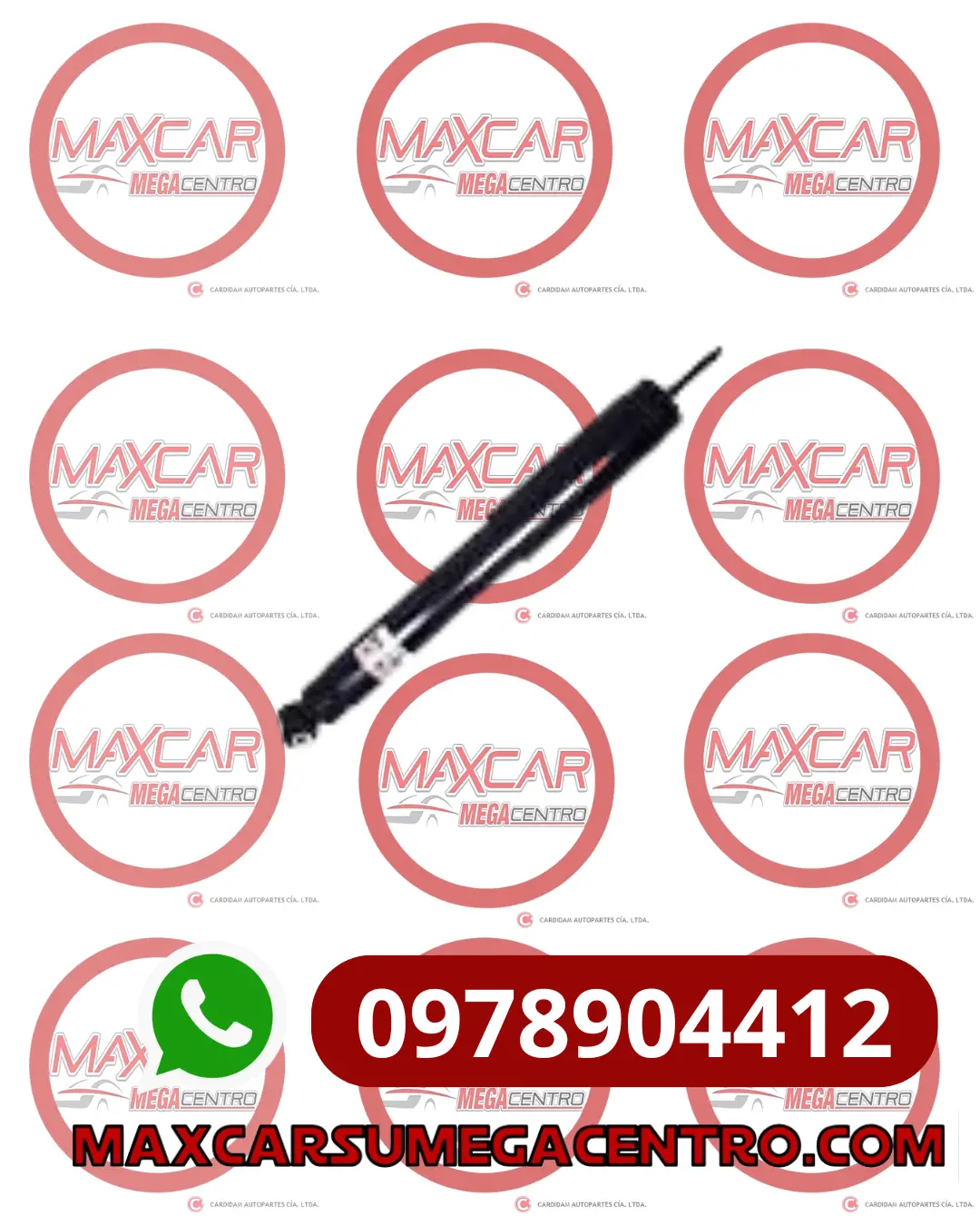 A.24540455 Amortiguador Pos Lietuvo Van N200 1.2 11-17 Gas  Lh/Rh 1