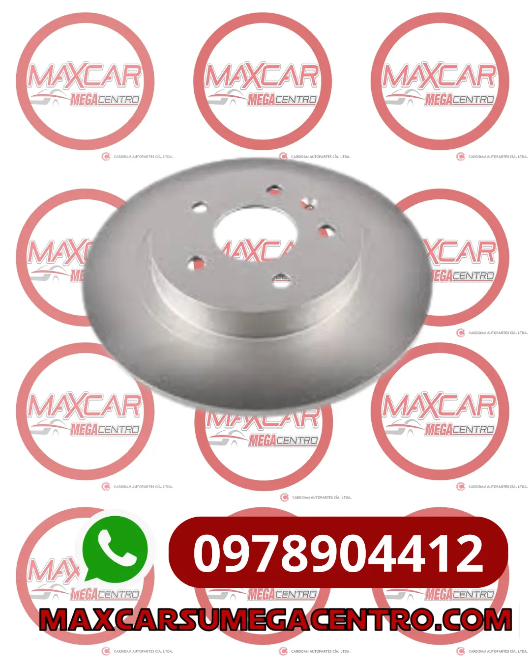 Df.3500350U2230 Disco Freno Pos Alt Jac S3 1.6 17-24 Jac S2 1.5 275Mm Solido 1