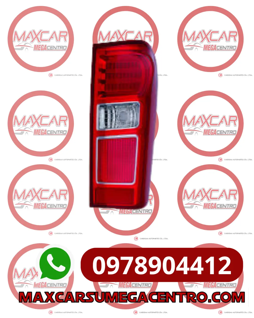 Far.11C754062b Faro Pos Tyc Dmax 19- Rojo Claro Led Lh 1