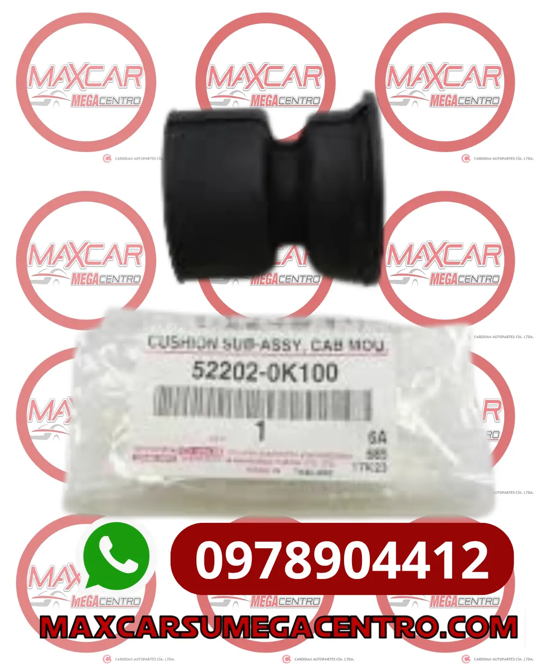 Bca.52201-0K100 Soporte Cabina Mgt Toy Hilux 2.7 2Trfe 04-12 Innova 2.7 15-20 (Superior) Nro 1 1
