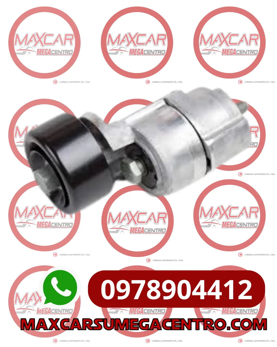R.25281-25000 Ruliman Templador Completo Banda Aire A/C Exactcars Tucson Ix Sportage 09-16 Santa Fe 2.4 02-12 1