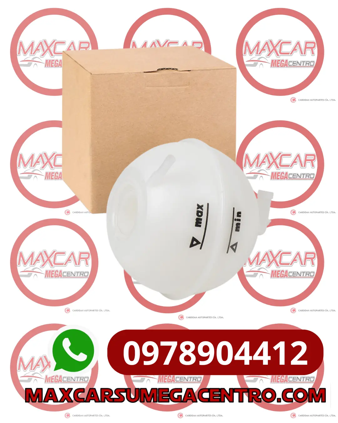 Res.11210731501 Reservorio Radiador Vika S/Sensor Vw Gol 1.8 00- 1