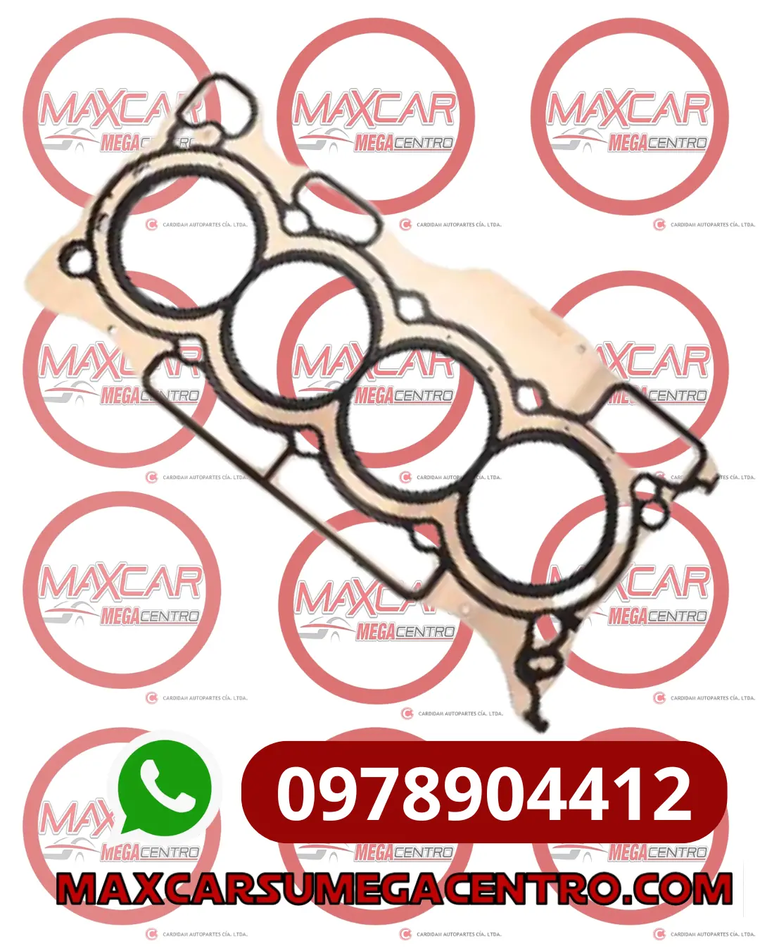 Eca.Ch80242 Empaque Cabezote Pevisa Tiida 1.6 07-15 Hr16de Versa 1.6 07-11 Qashqai 1.6 09-14  Metal 1