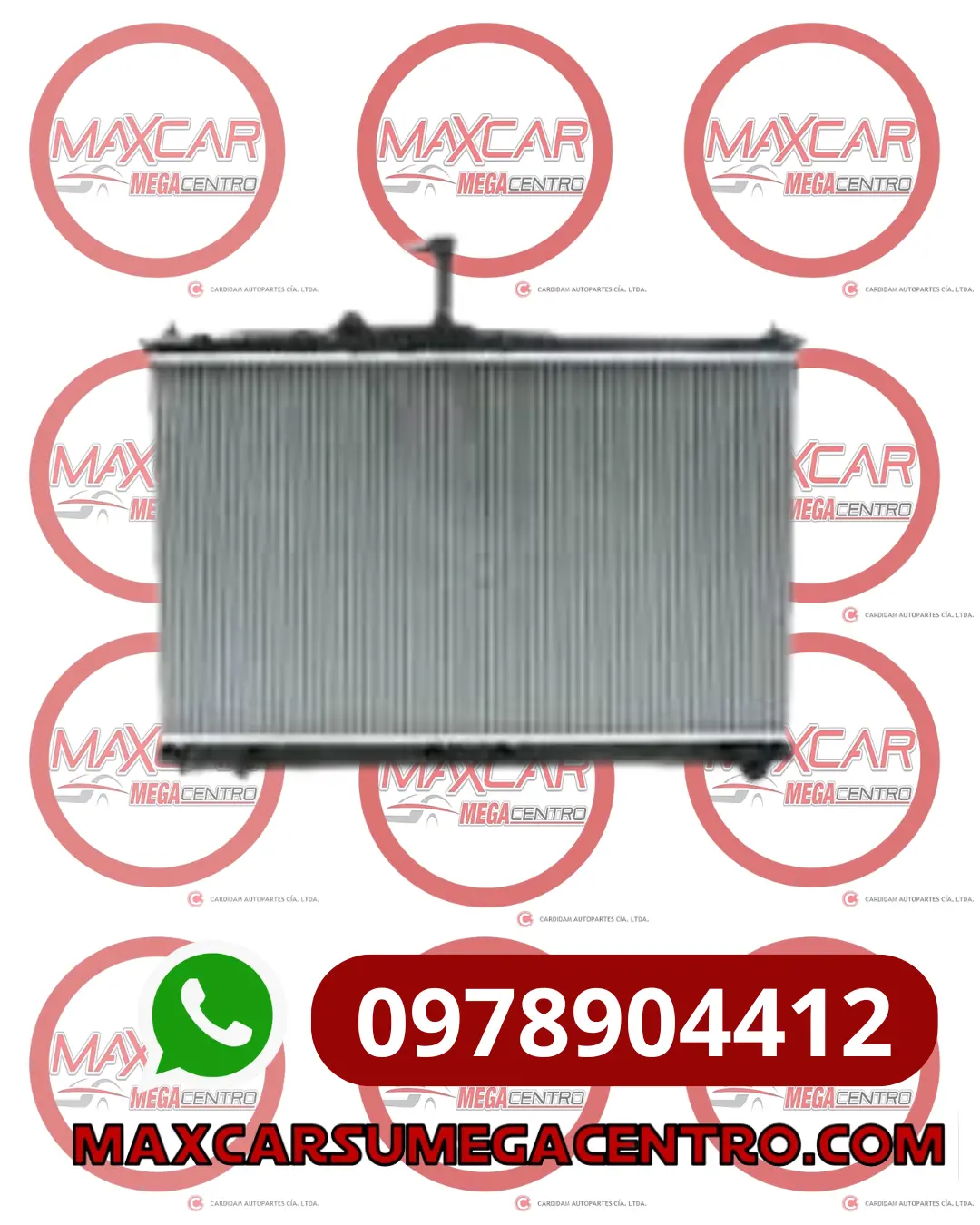 Rad.21101 Radiador Polar H1 Tq 2.5 08-17 T/M 26Mm 1