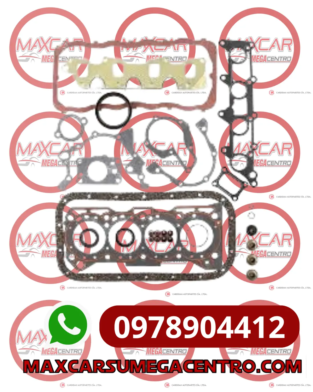Je.11400-60820 Juego Empaque Motor Kgk Vitara 1.6 G16a 3P 8V 90 - 1