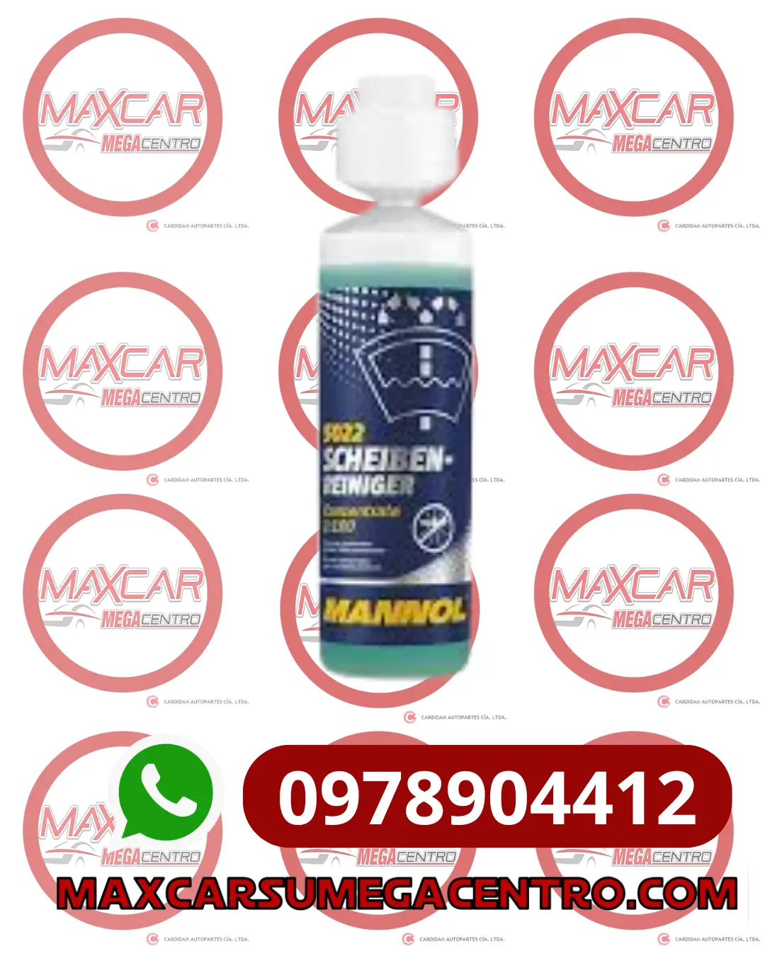 Lim.Vid Mannol Aditivo Limpia Parabrisas Concentrado 250Ml 5022 1