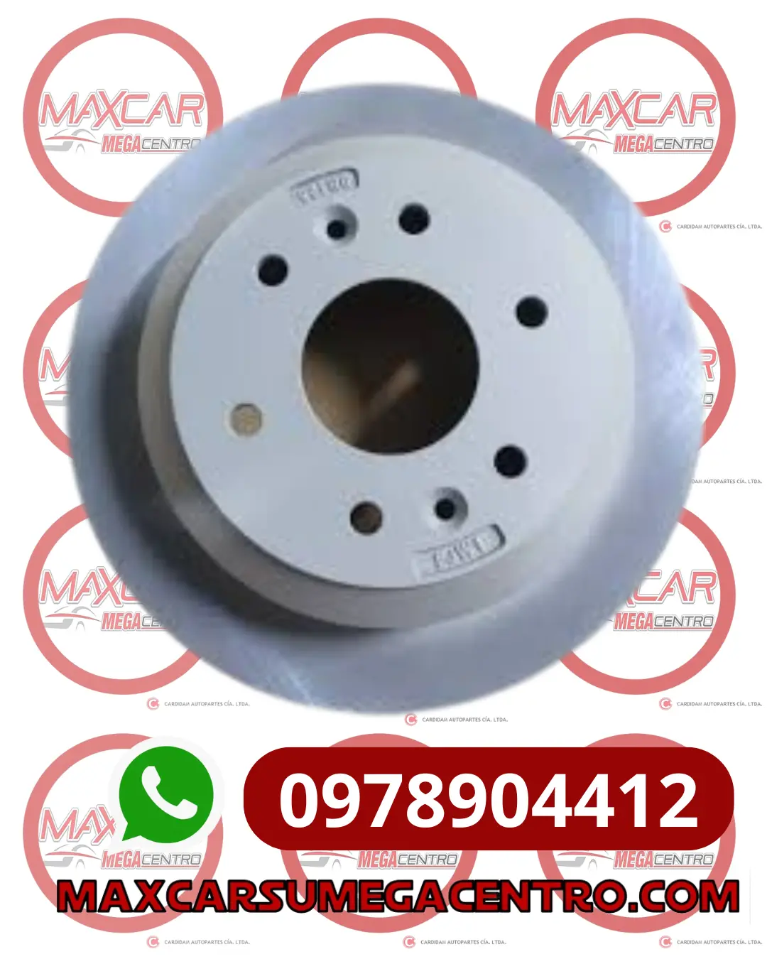 Df.042620 Disco Freno Del Strong Maxus T60 2.8L 4X2 17- (298X26/24X67-75 6H) 1