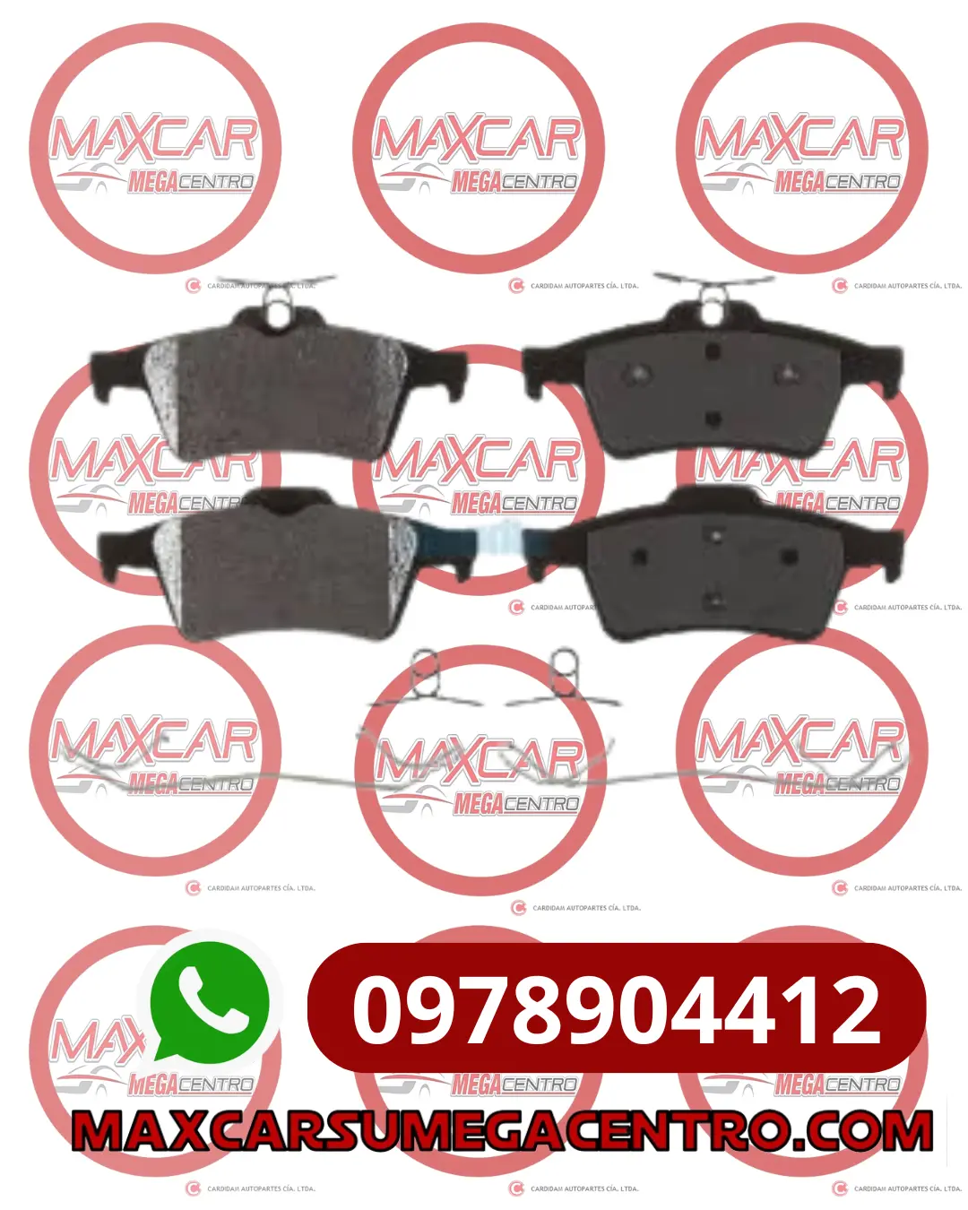 Pf.D1095 Pastilla Freno Pos High Power Ford Escape Mz3/Mz5 Ceramica 1