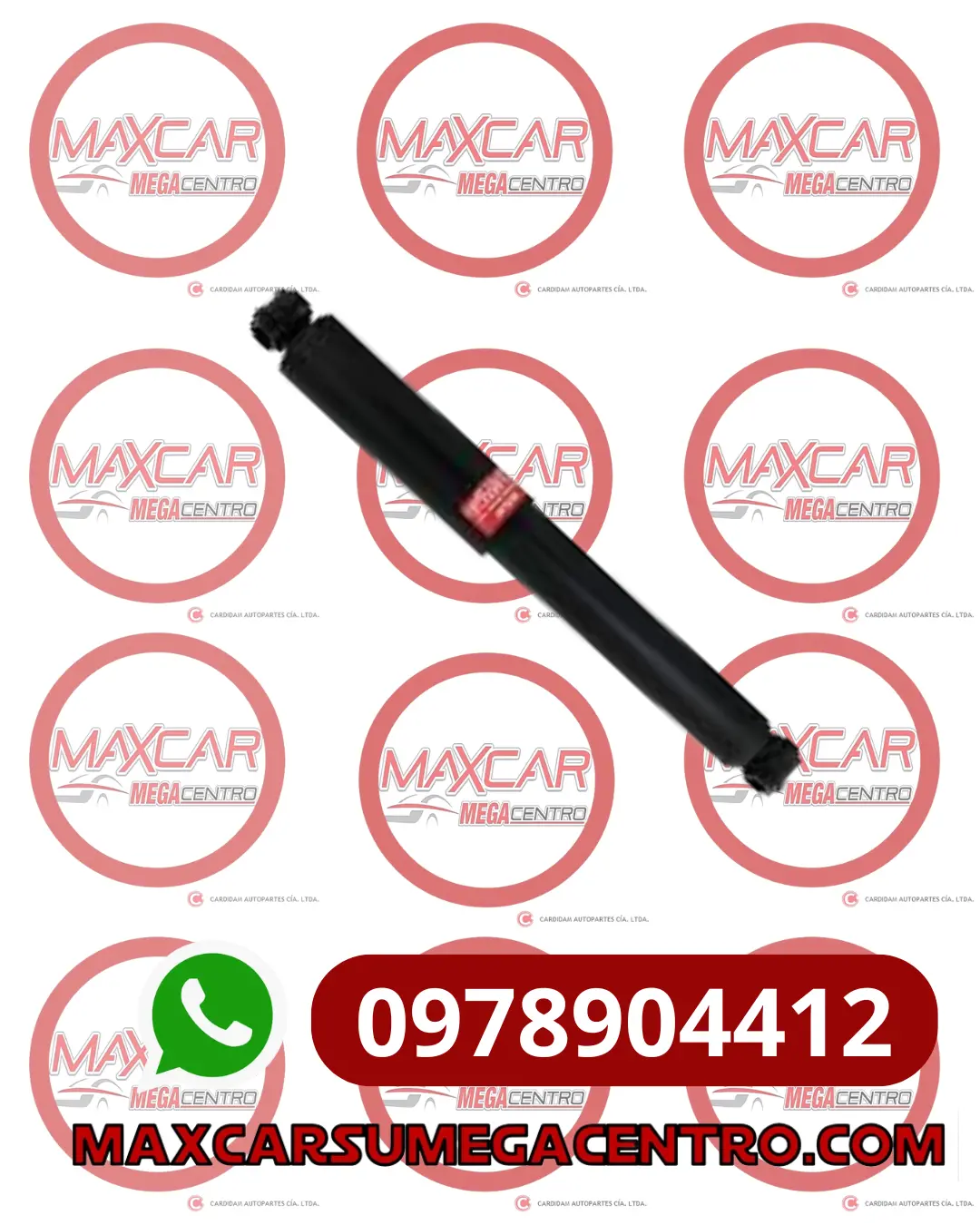 A.344422 Amortiguador Xgm 34422 Dmax 4X4 04- O/O High Ride (Amarillo) 1