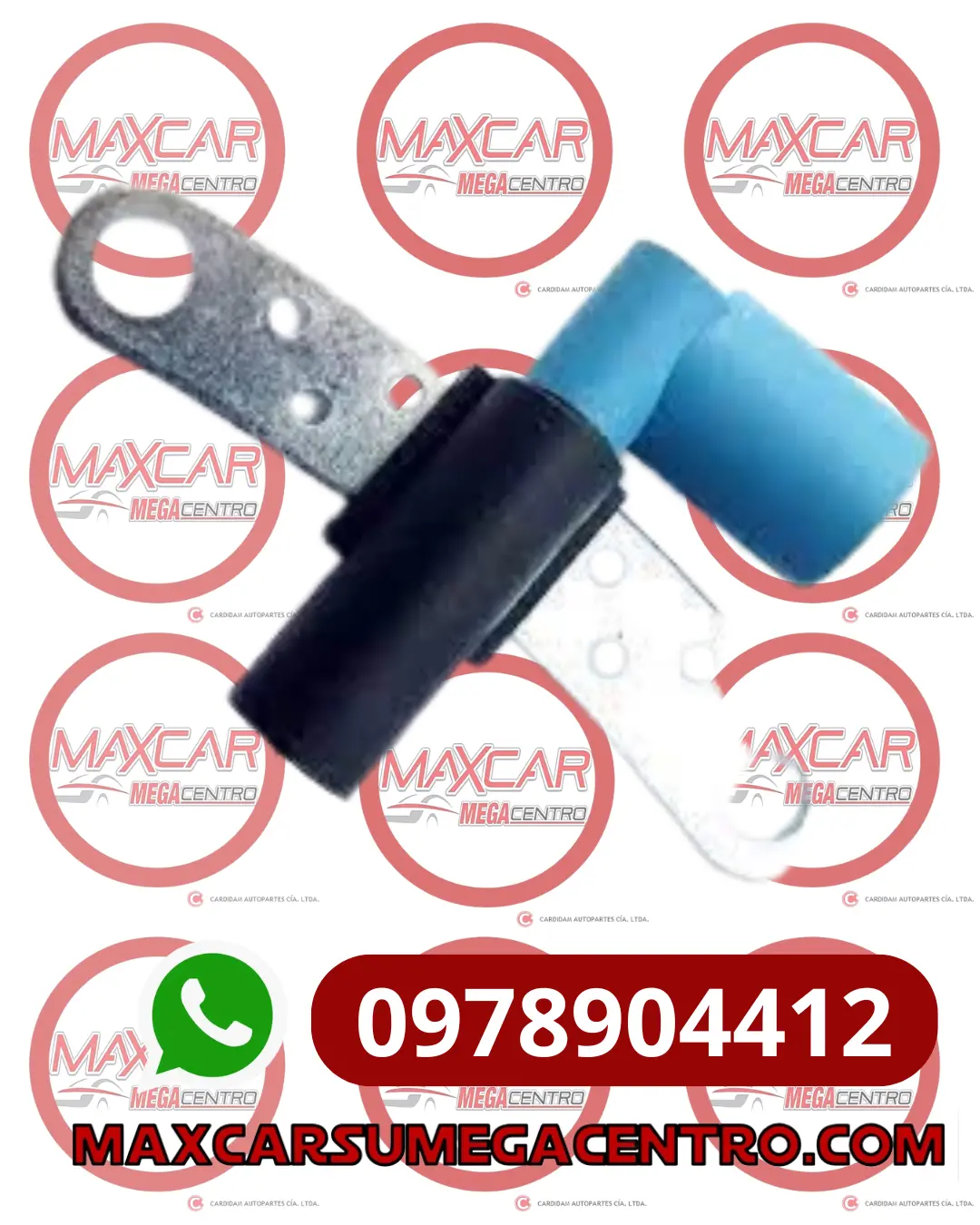 Sckp.R70510 Sensor Cigueñal (Ckp) Thompson Logan 1.4 1.6 06-15  Sandero Clio Megane Scenic Twingo Conector Lh 1