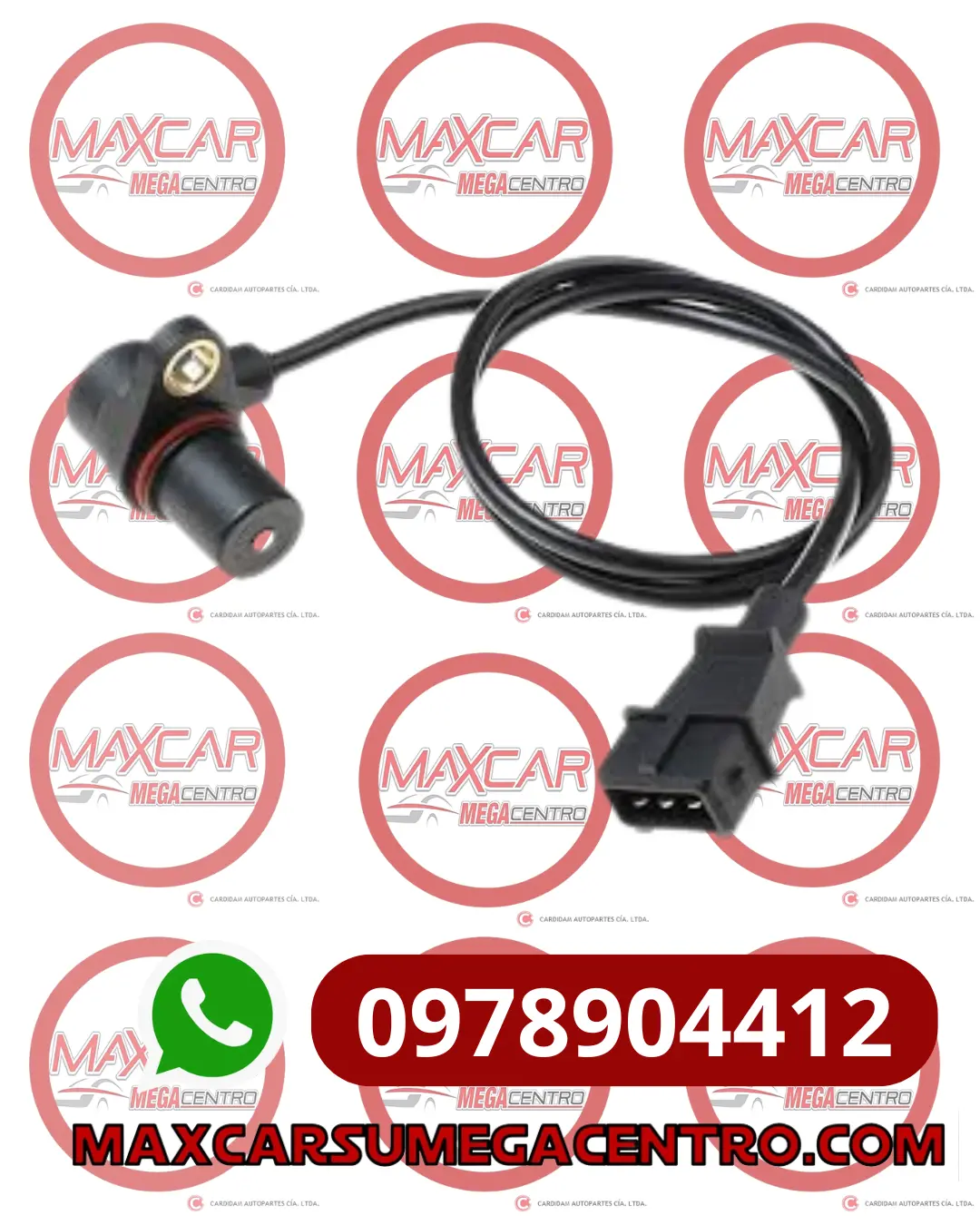 Sckp.96418382 Sensor Posicion Cigueñal (Ckp) Kashima Optra 1.8/Vivant2.2 1