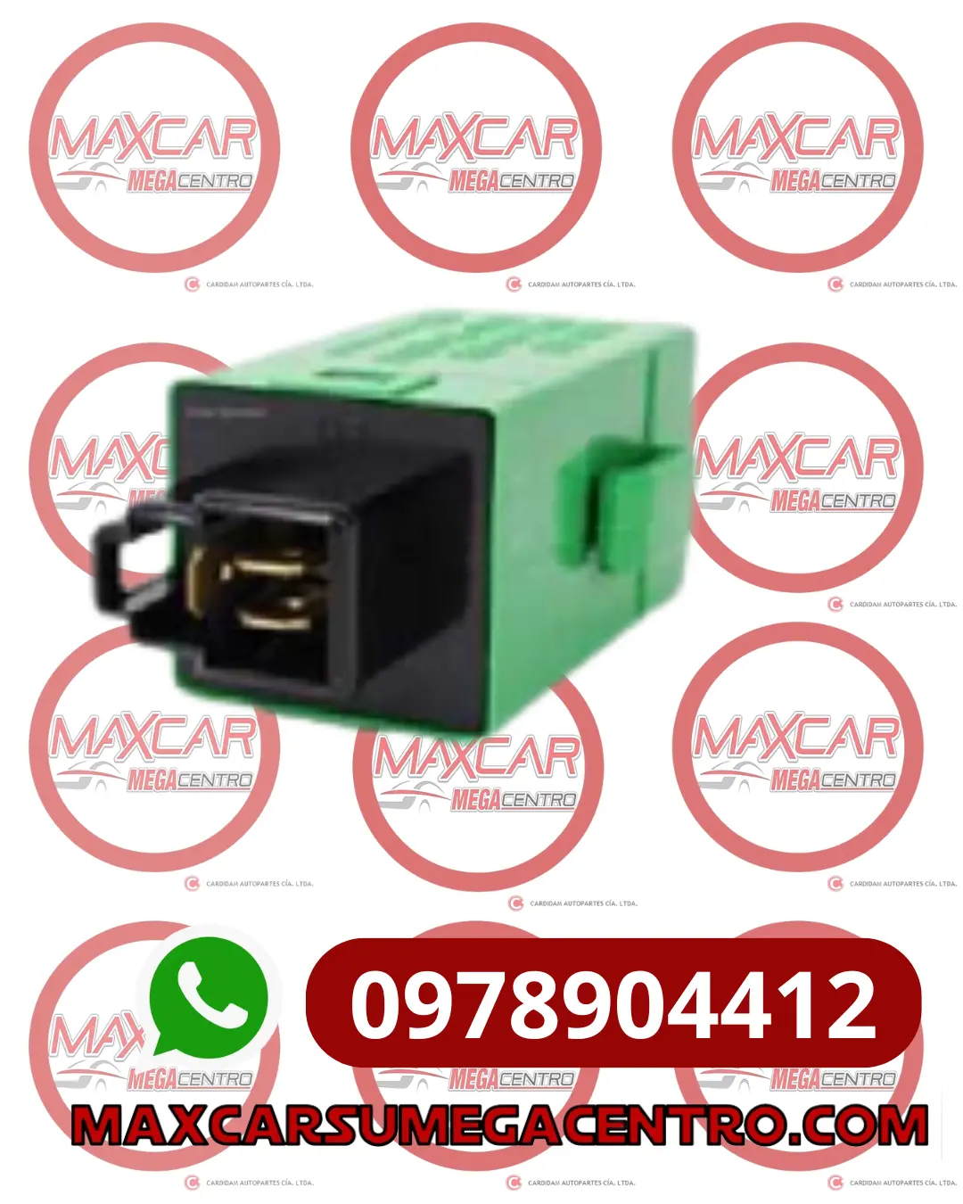 Fla.Flh015 Flasher Stark 12V 3P Rio Mazda Ford 1
