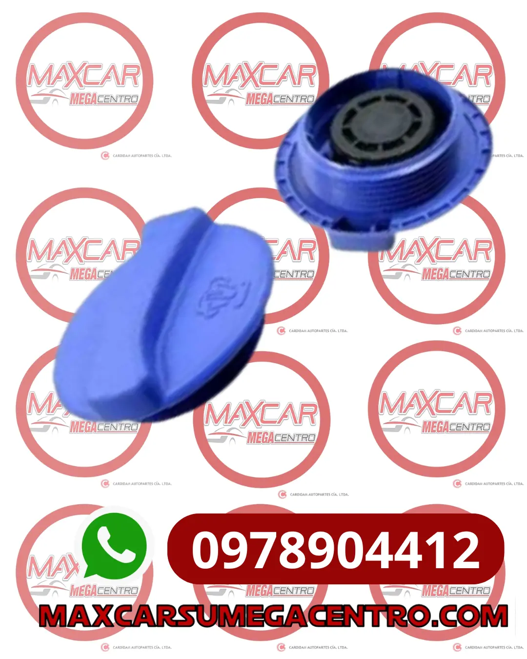 Tap.Tra011 Tapa Reservorio Radiador Stark Vw Gol G3 G4 94-14 Polo Classic 1