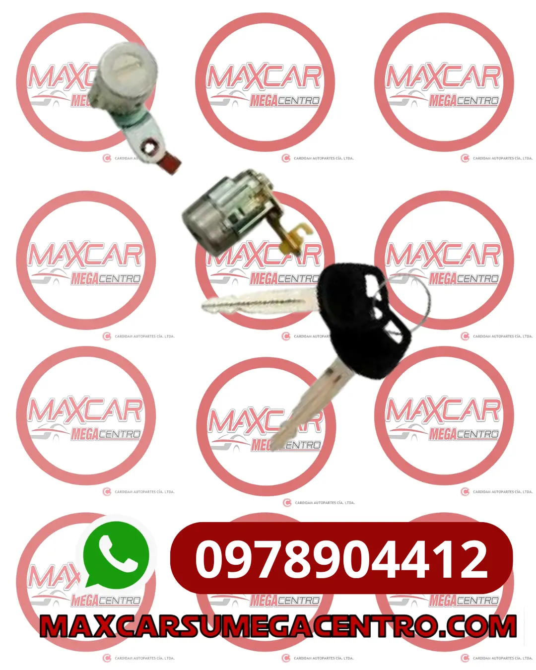 Cha.Cer002 Chapa Puertas Stark Forza Ii Swift Steem Con Llave 1
