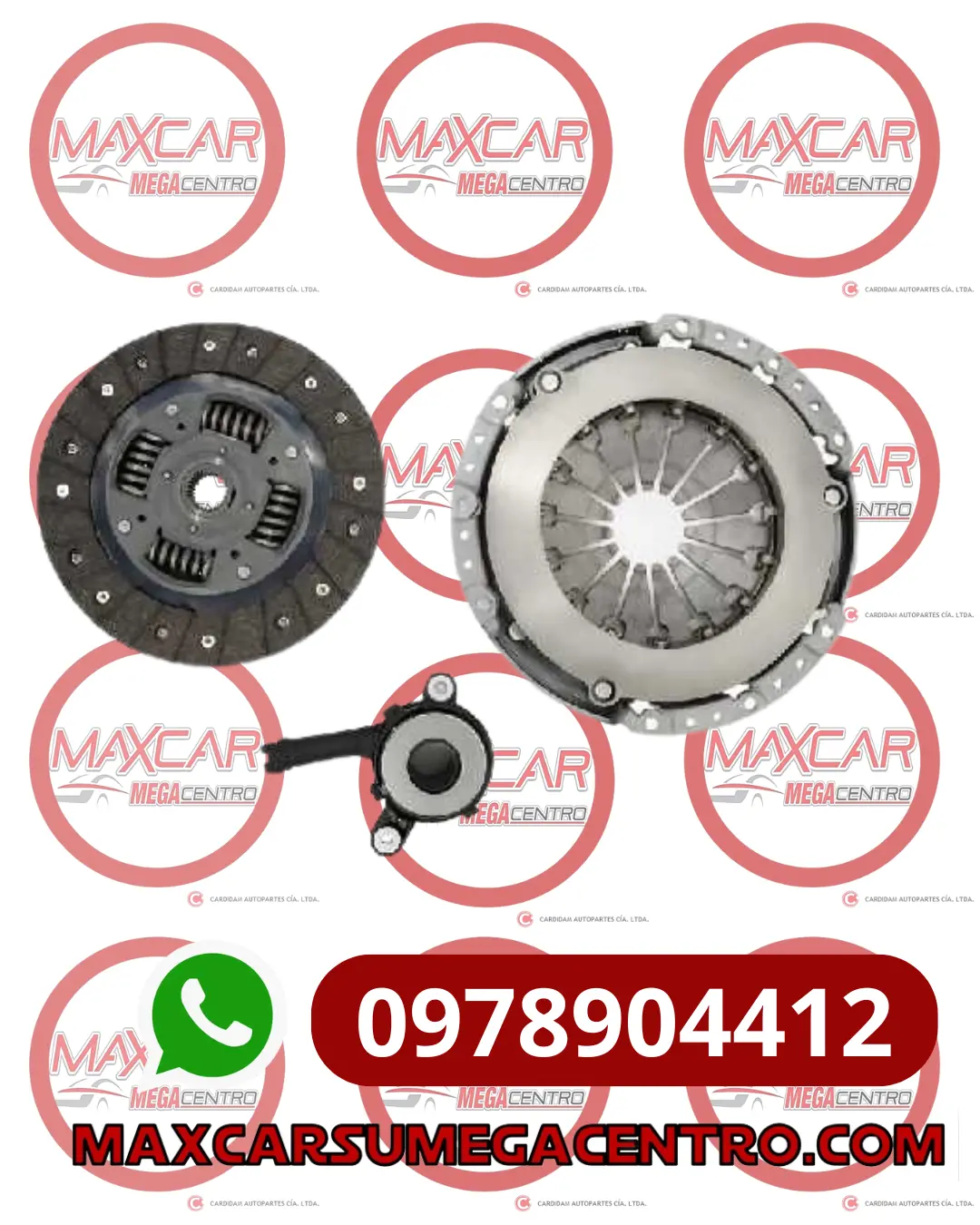 Ke.Dfsk580 Kit Embrague Oem Glory 580 1.5 (1600100F0003 + 1600200F0003 + 1706265M515a01) 1