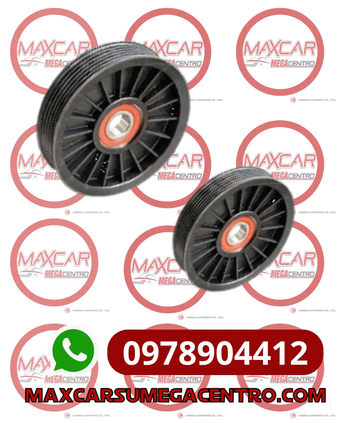 R.89014 Polea Acc Rmc B10008b (109X23x17) Aveo Chevytaxi 1