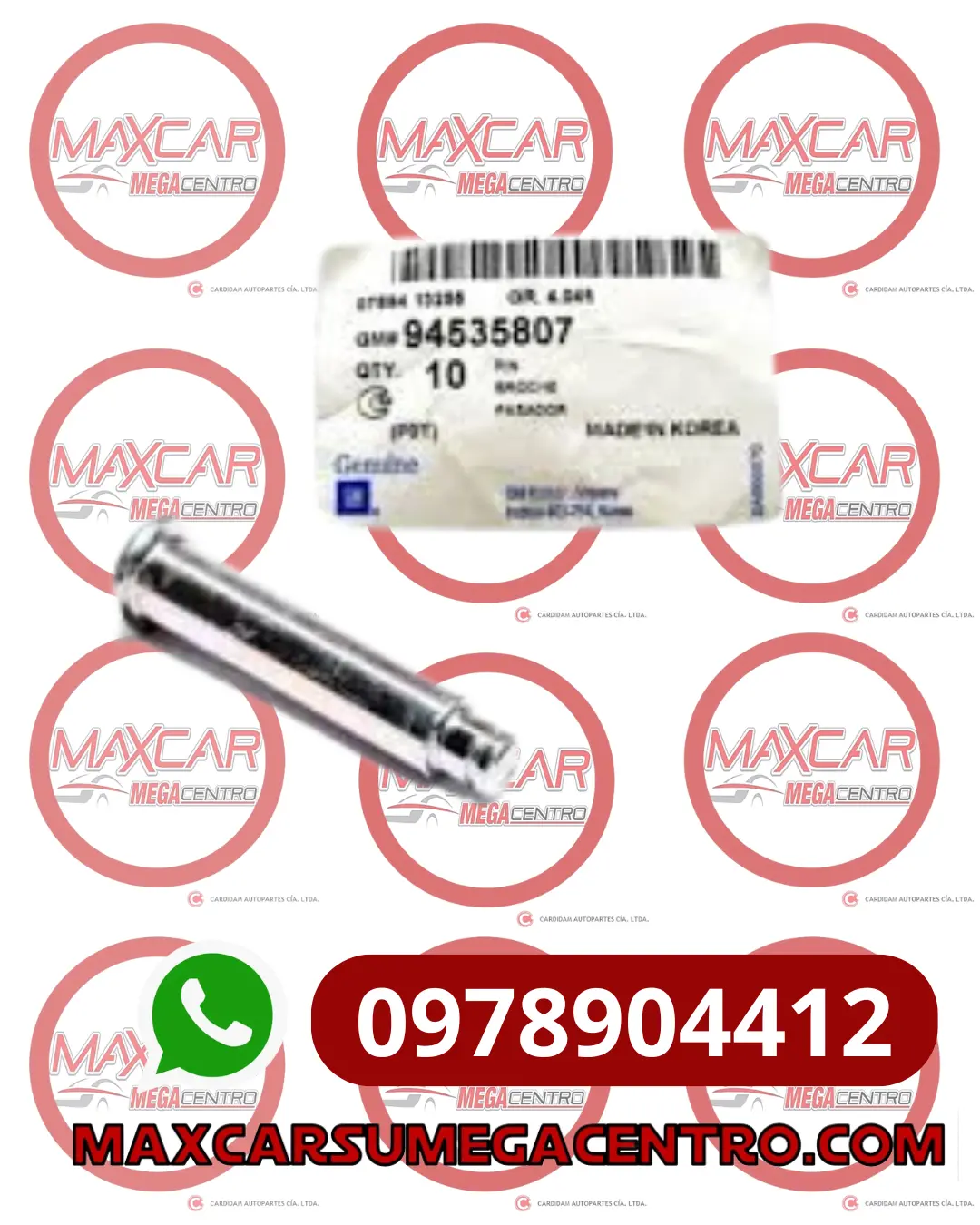 P.94535807 Pasador Varilla C/Cambios Gm Aveo 1