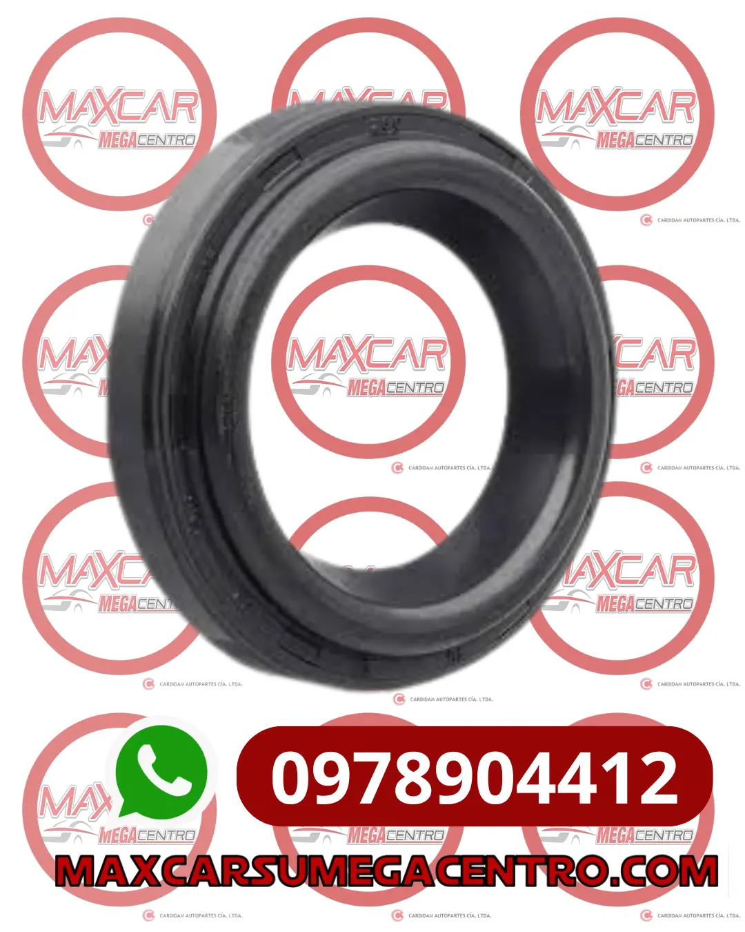 R.27447.5 Retenedor Tapa Valvulas Mobis 22443-23001 Elantra/Tucson/Santa Fe/Sportage (27X44x10.5) 1