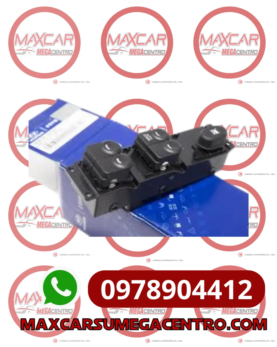 Sw.935701R101 Switch Elevavidrios Principal Mobis Accent 1.6 12- 1