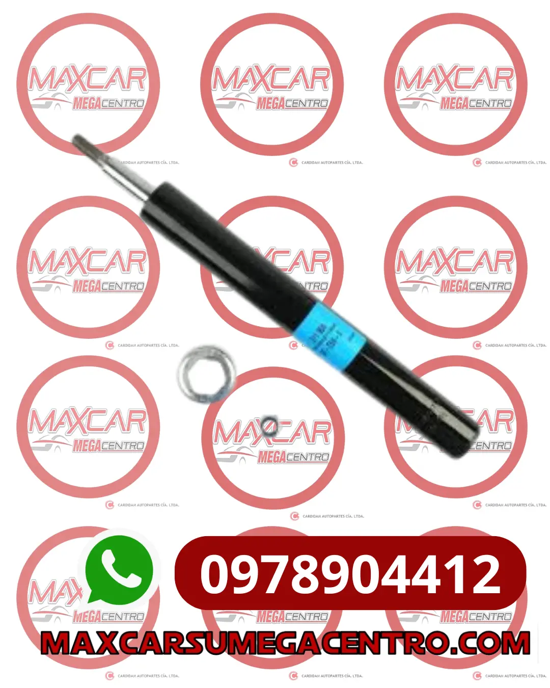 A.377412503Ae Amortiguador Del Gsp 31238120 Vw Gol 1.6 1.8 Vento 1.8 /Oil 1