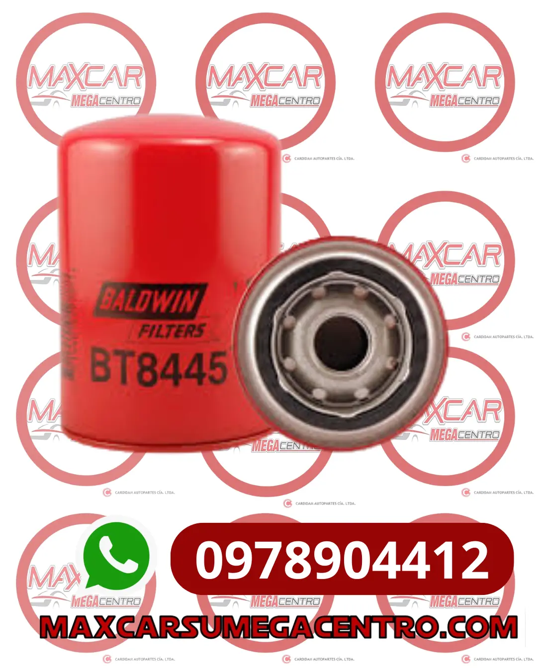 F.Bt8445 Filtro Hidraulico Baldwin Sullivan 190052012 1